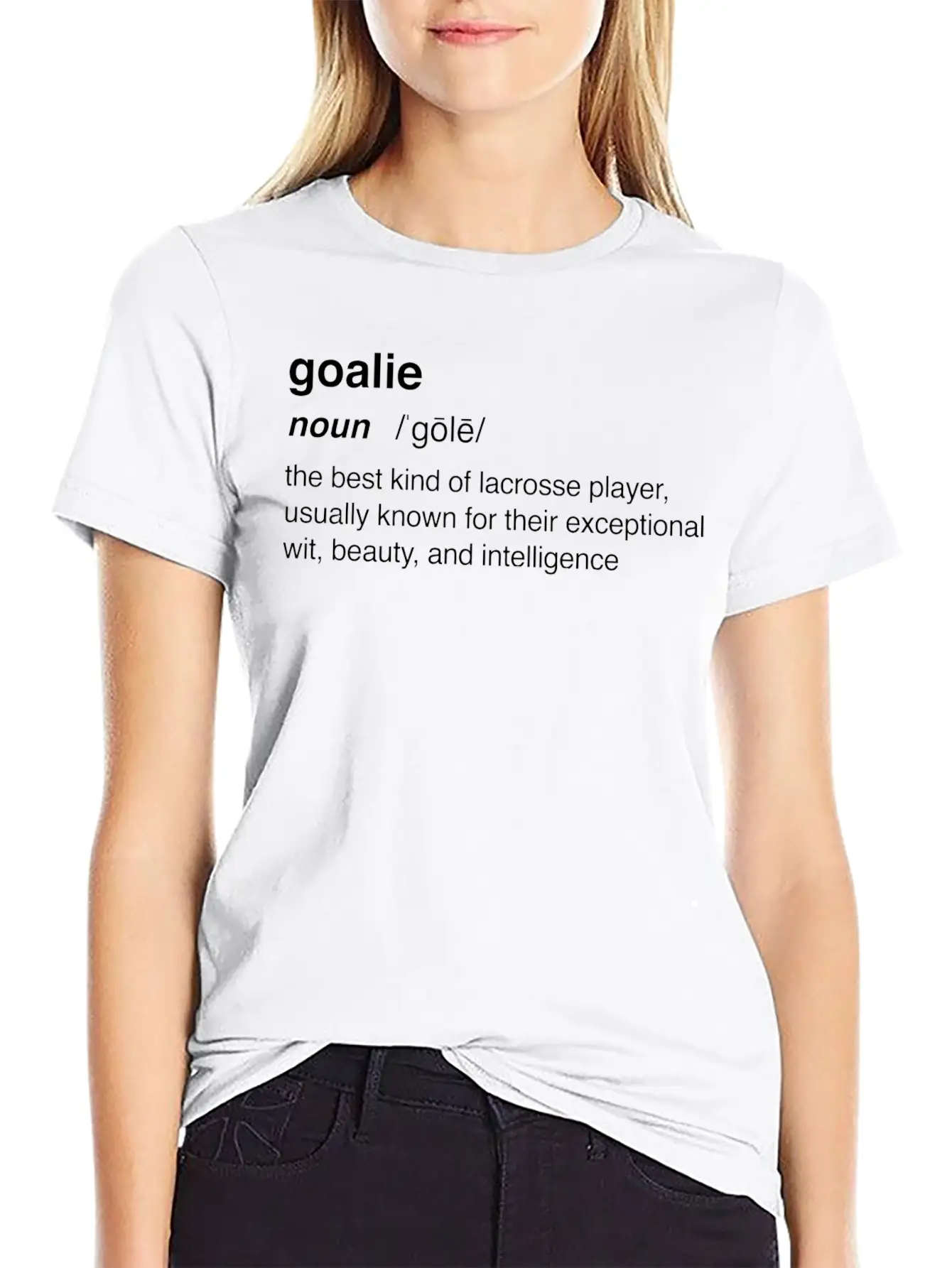 Definition Lacrosse Player Box Field Lacrosse Goal Classic Cotton Tee – Unisex Comfort For Any Season