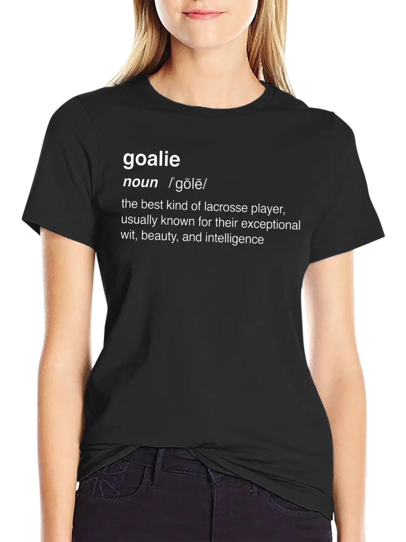 Definition Lacrosse Player Box Field Lacrosse Goal Classic Cotton Tee – Unisex Comfort For Any Season