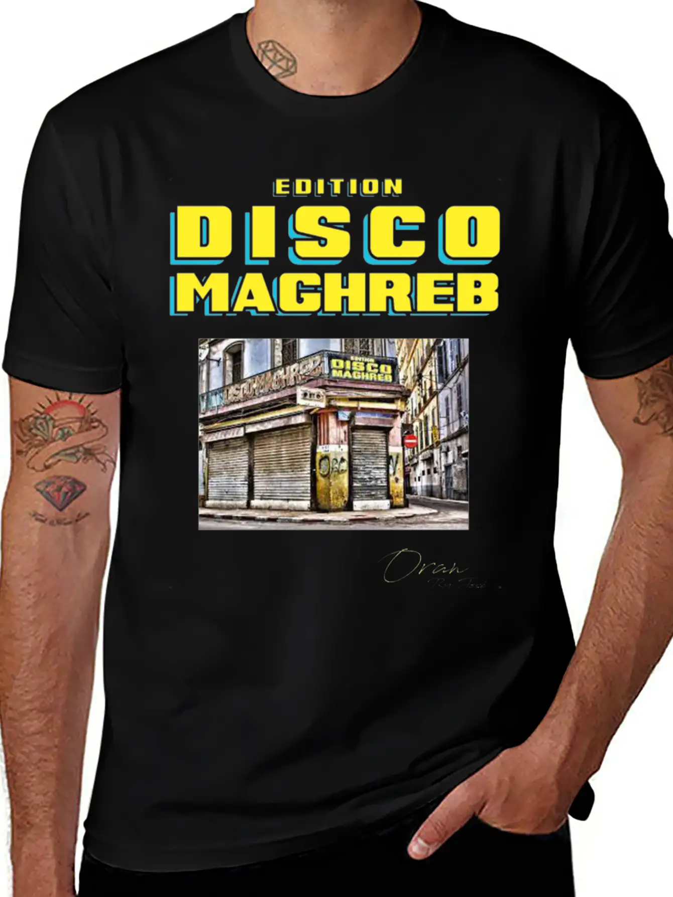 DISCO MAGHREB Essential Unisex Summer Tee – Soft Cotton Casual Fit