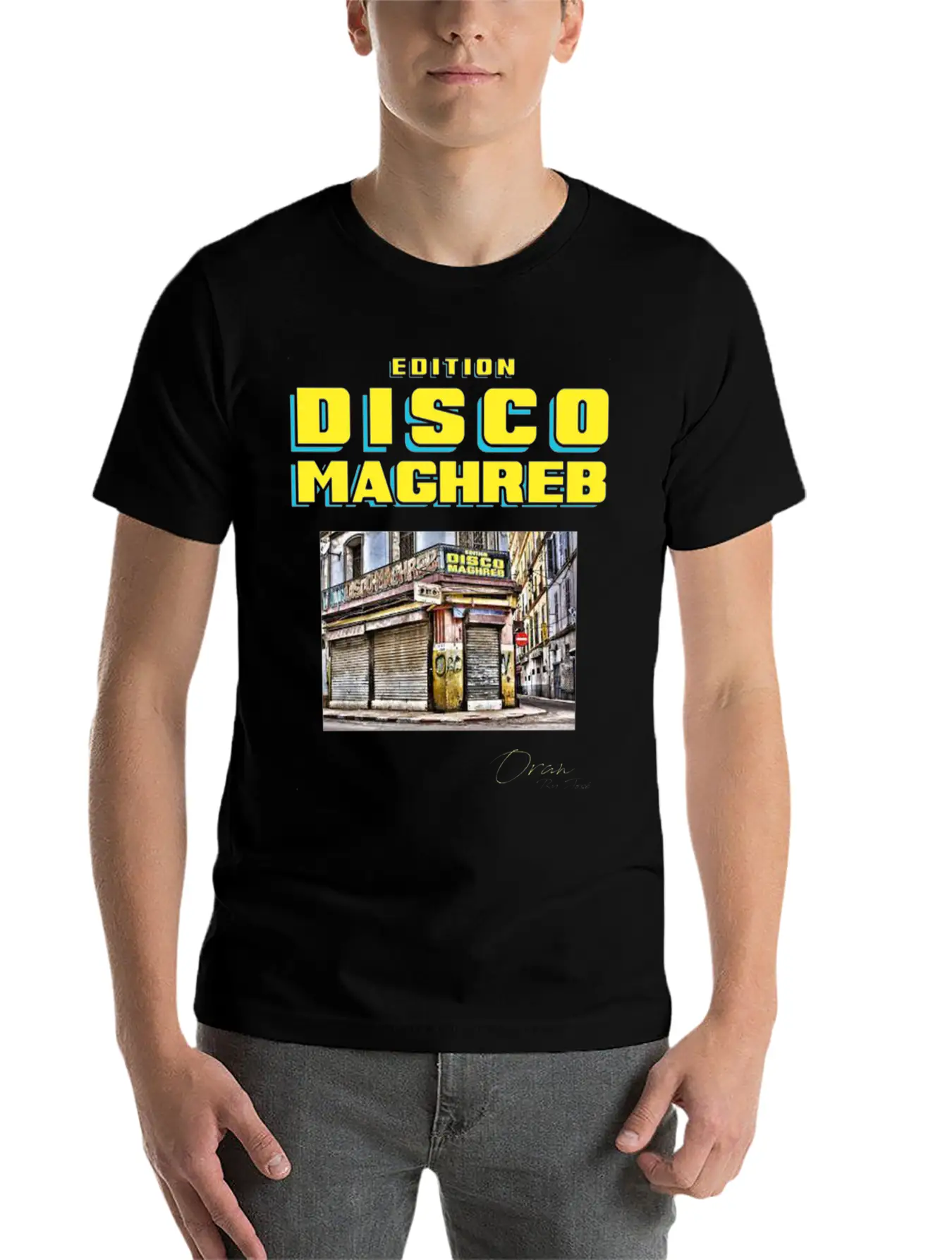DISCO MAGHREB Essential Unisex Summer Tee – Soft Cotton Casual Fit