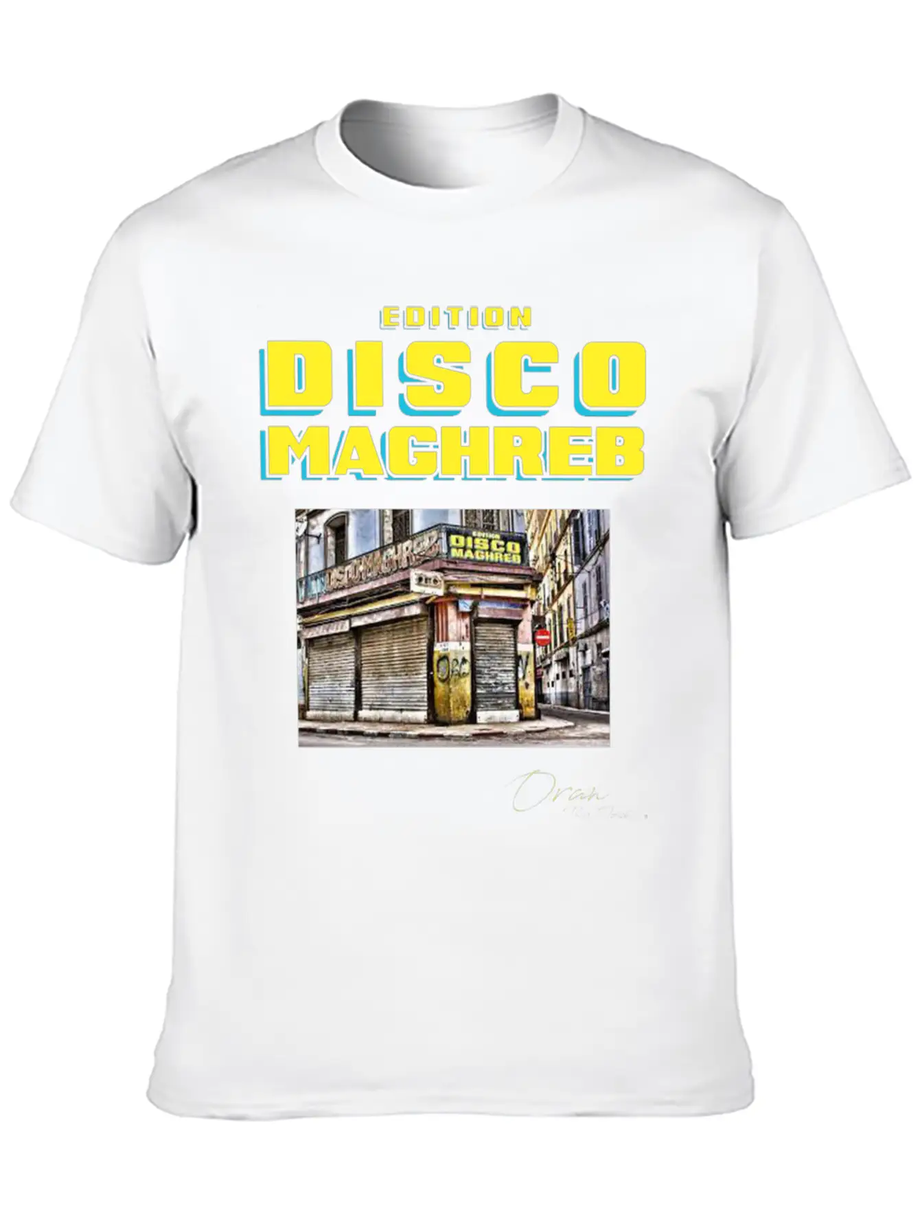 DISCO MAGHREB Essential Unisex Summer Tee – Soft Cotton Casual Fit