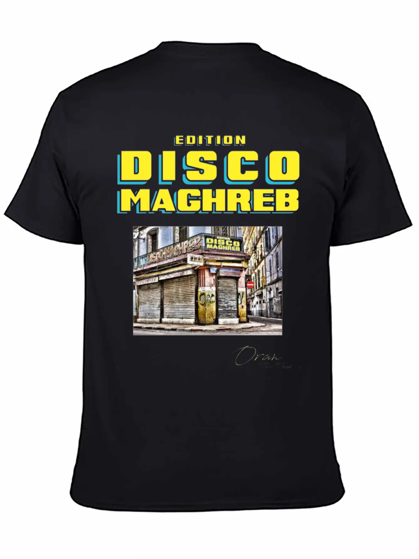 DISCO MAGHREB Essential Unisex Summer Tee – Soft Cotton Casual Fit