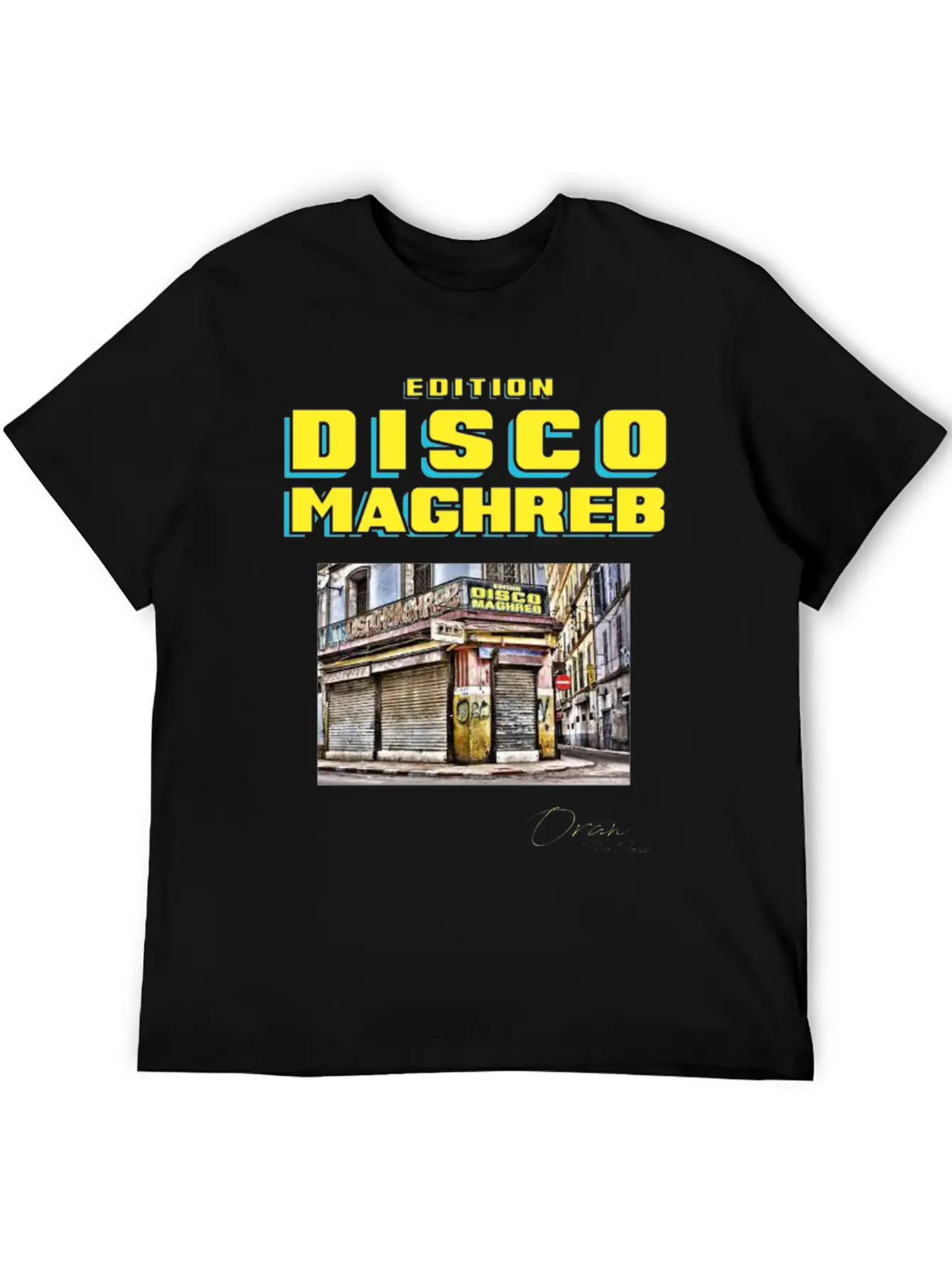 DISCO MAGHREB Essential Unisex Summer Tee – Soft Cotton Casual Fit