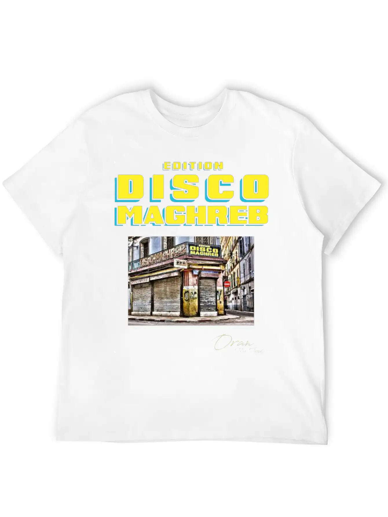 DISCO MAGHREB Essential Unisex Summer Tee – Soft Cotton Casual Fit