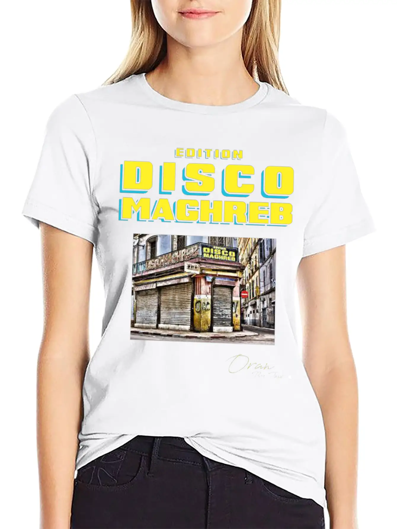 DISCO MAGHREB Essential Unisex Summer Tee – Soft Cotton Casual Fit