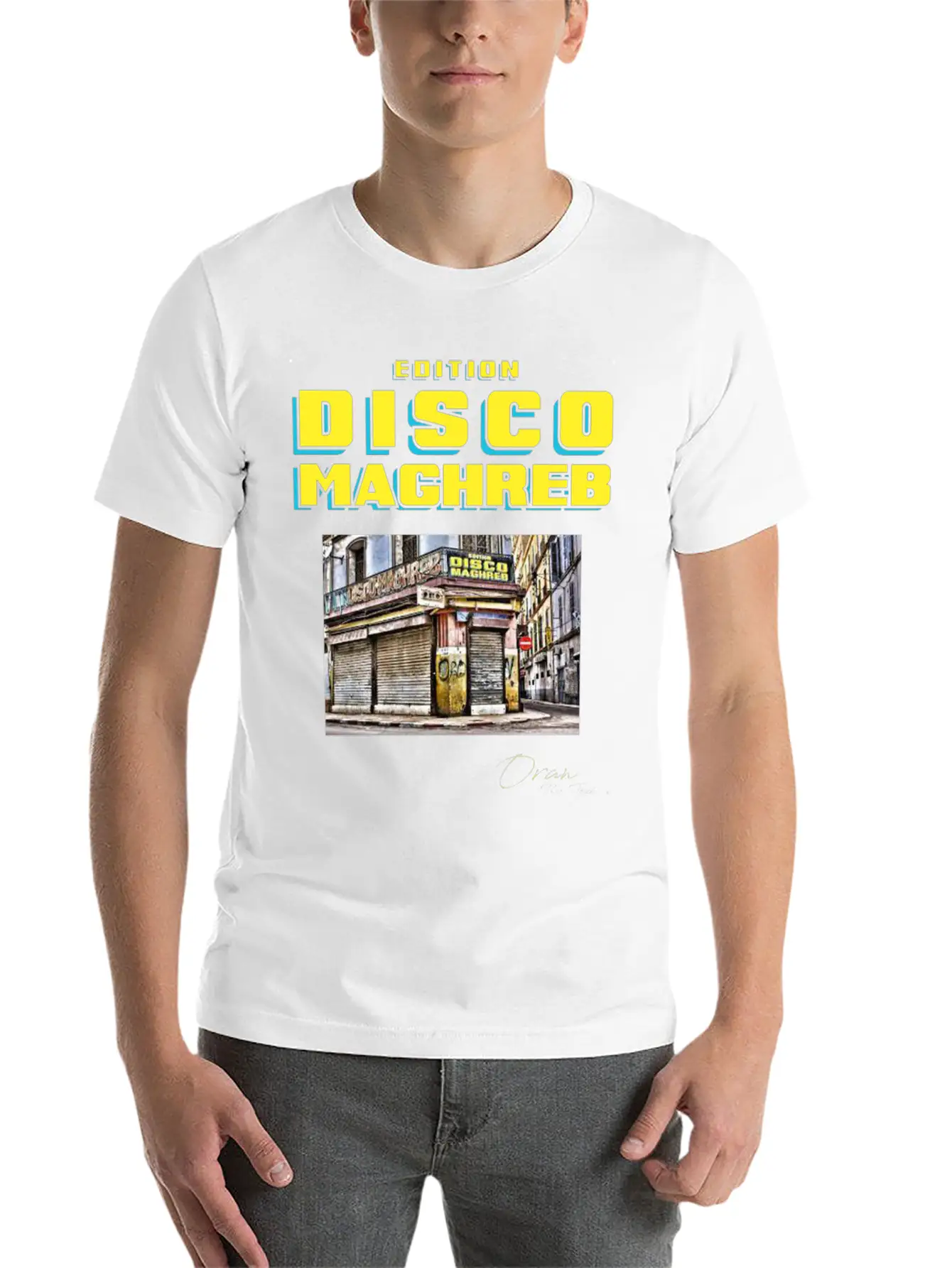 DISCO MAGHREB Essential Unisex Summer Tee – Soft Cotton Casual Fit