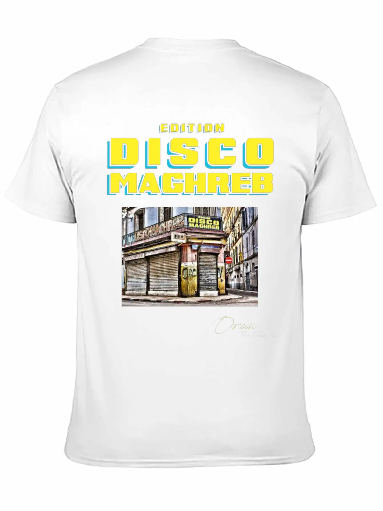 DISCO MAGHREB Essential Unisex Summer Tee – Soft Cotton Casual Fit