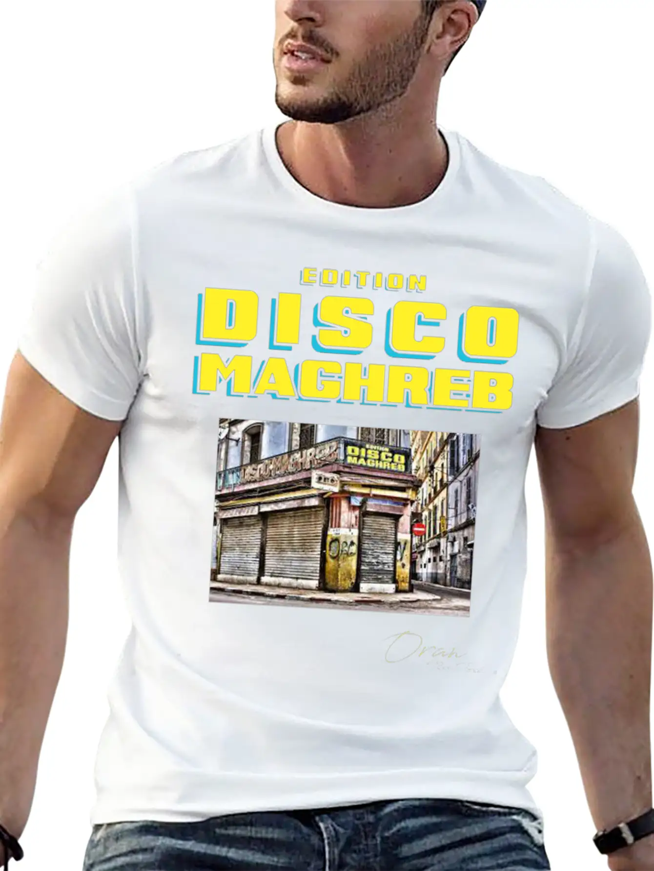 DISCO MAGHREB Essential Unisex Summer Tee – Soft Cotton Casual Fit
