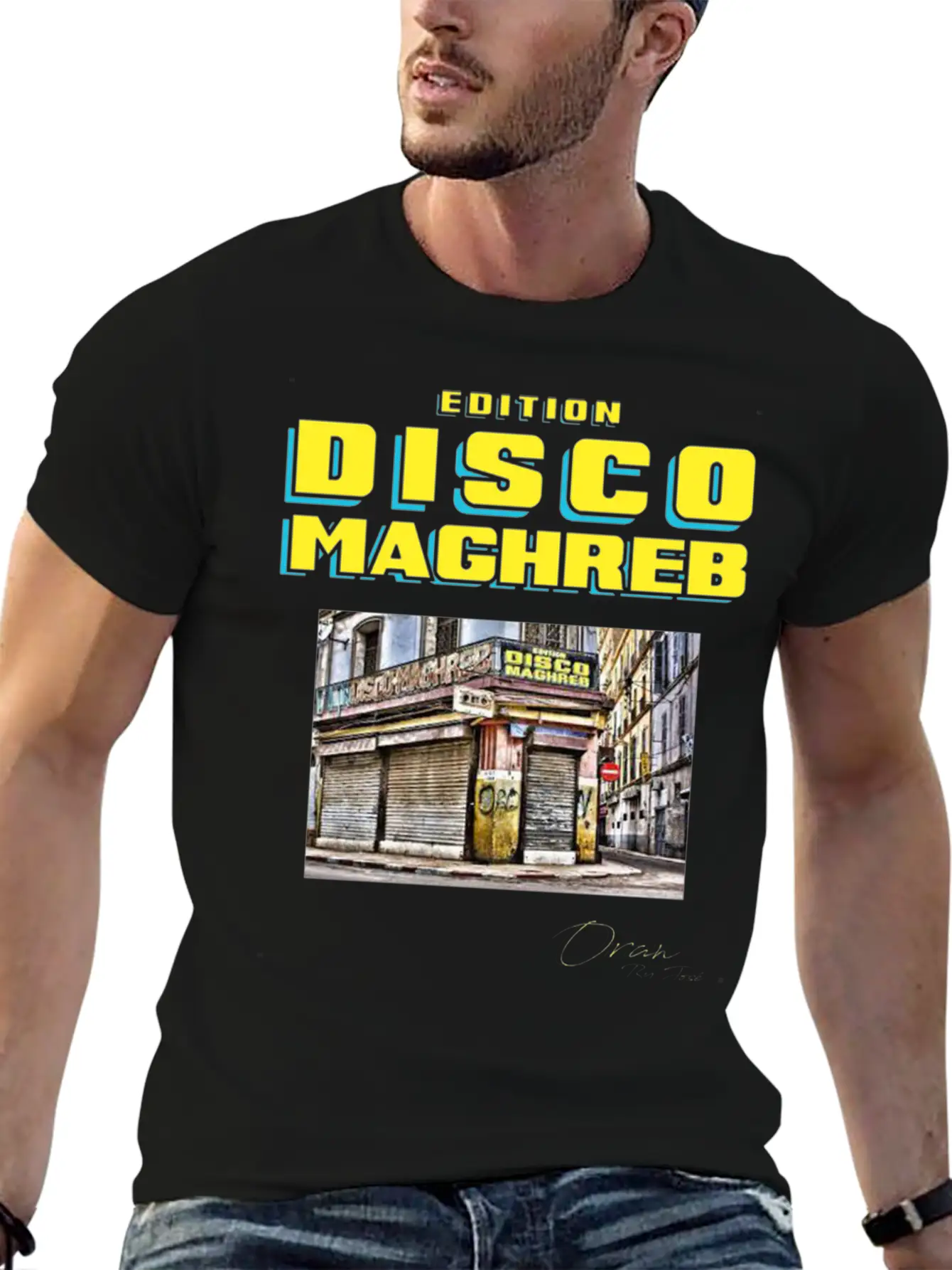 DISCO MAGHREB Essential Unisex Summer Tee – Soft Cotton Casual Fit