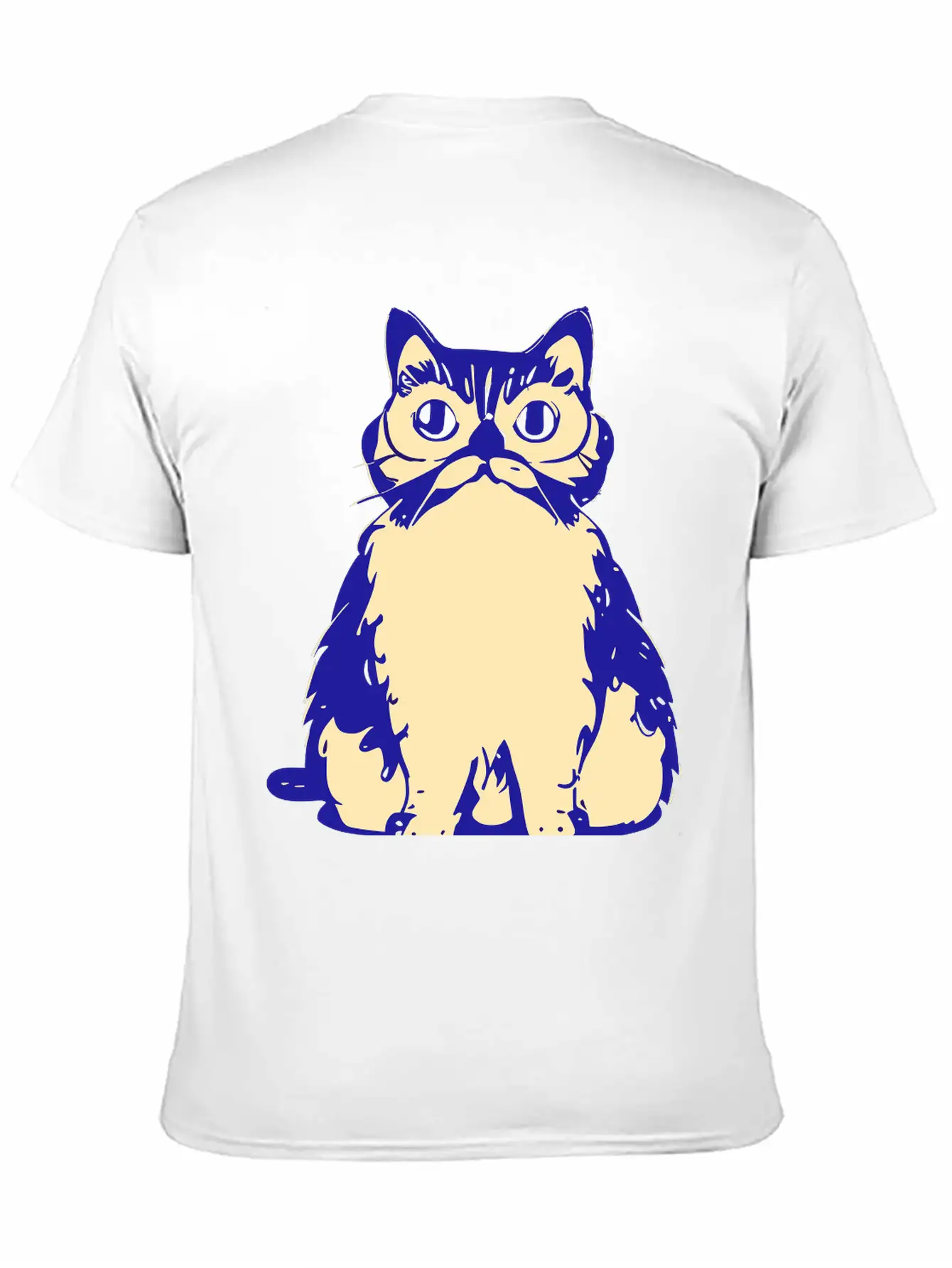 Doodle Cat Vector Essential Unisex Summer Tee – Soft Cotton Casual Fit