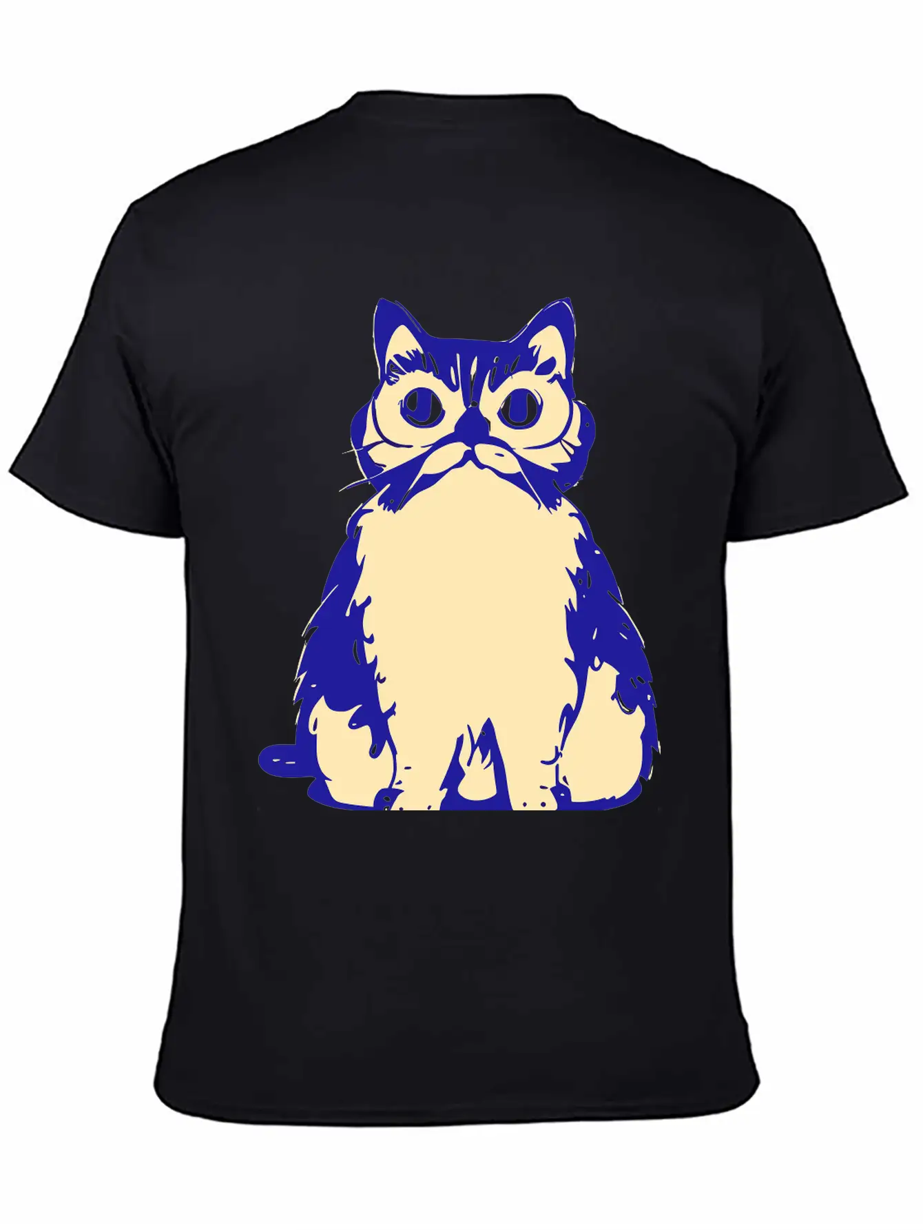 Doodle Cat Vector Essential Unisex Summer Tee – Soft Cotton Casual Fit