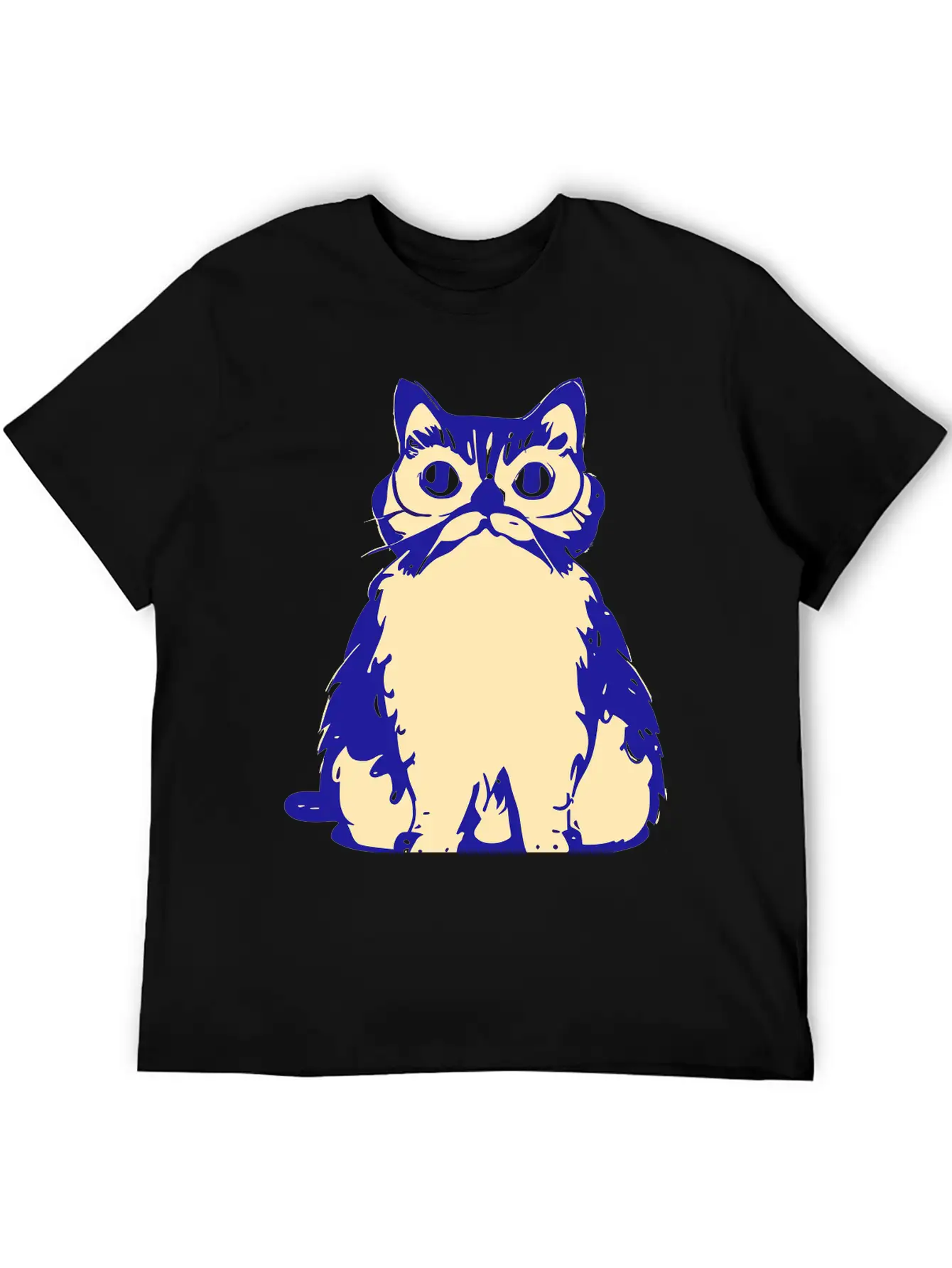 Doodle Cat Vector Essential Unisex Summer Tee – Soft Cotton Casual Fit