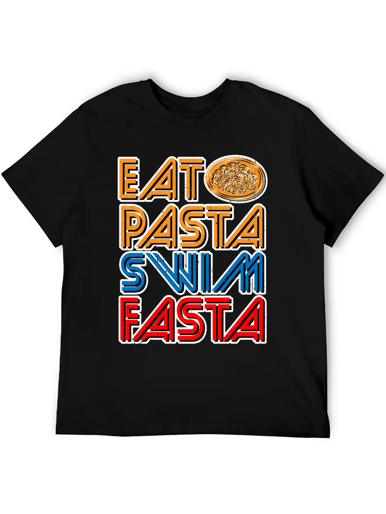 Eat Pasta Swim Fasta 13 Classic Cotton Tee – Unisex Comfort For Any Season