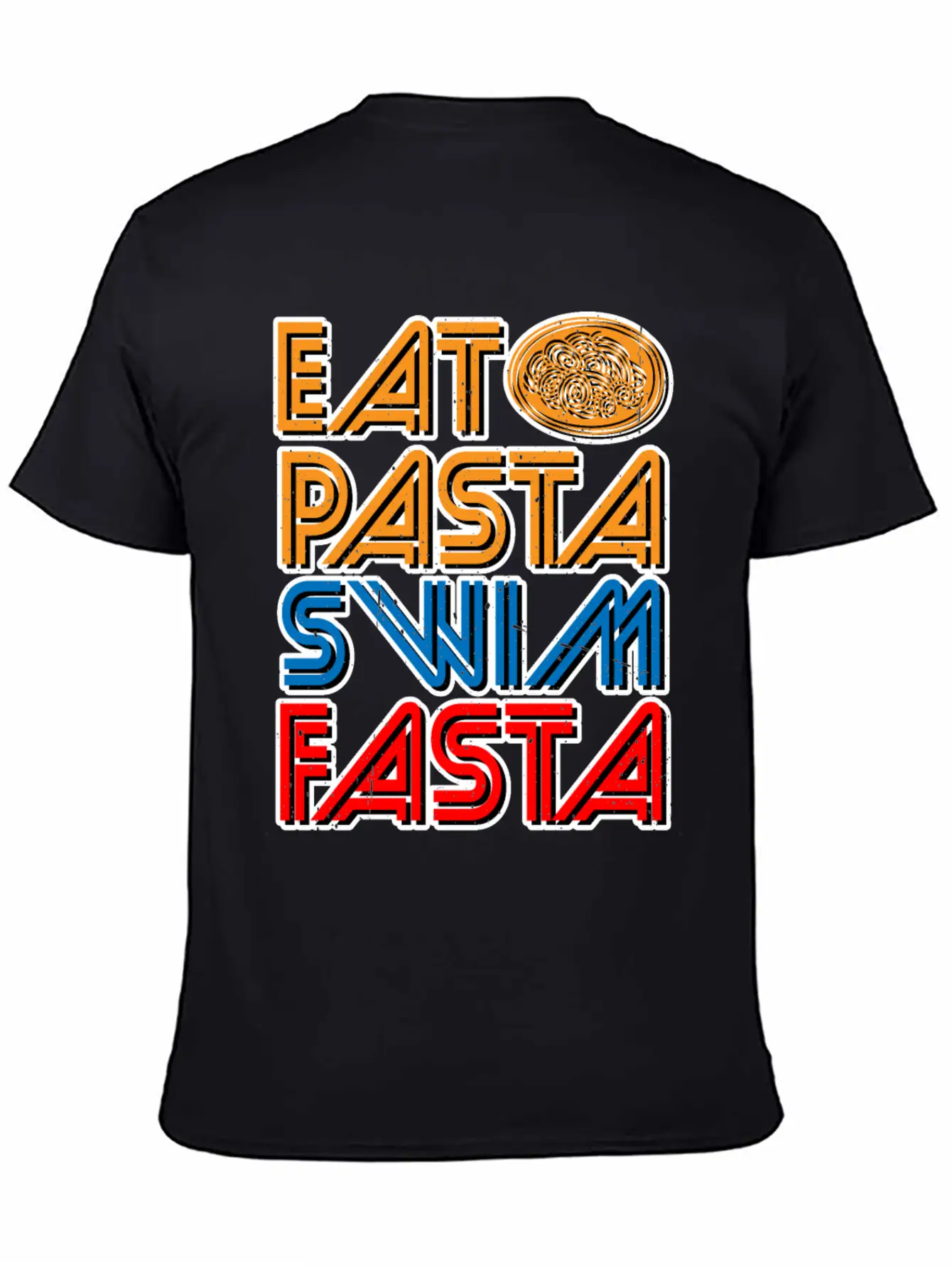 Eat Pasta Swim Fasta 13 Classic Cotton Tee – Unisex Comfort For Any Season