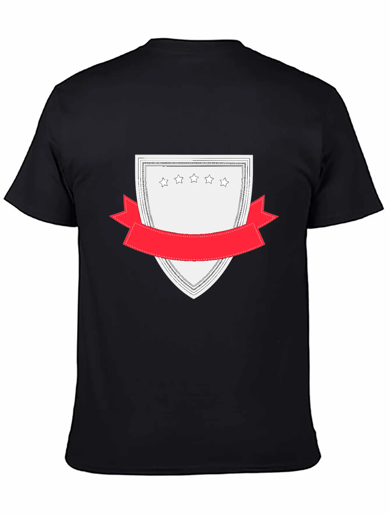 Emblem Banner Classic Cotton Tee – Unisex Comfort For Any Season