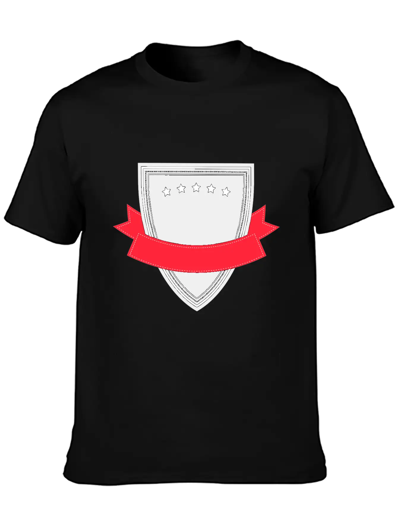 Emblem Banner Classic Cotton Tee – Unisex Comfort For Any Season