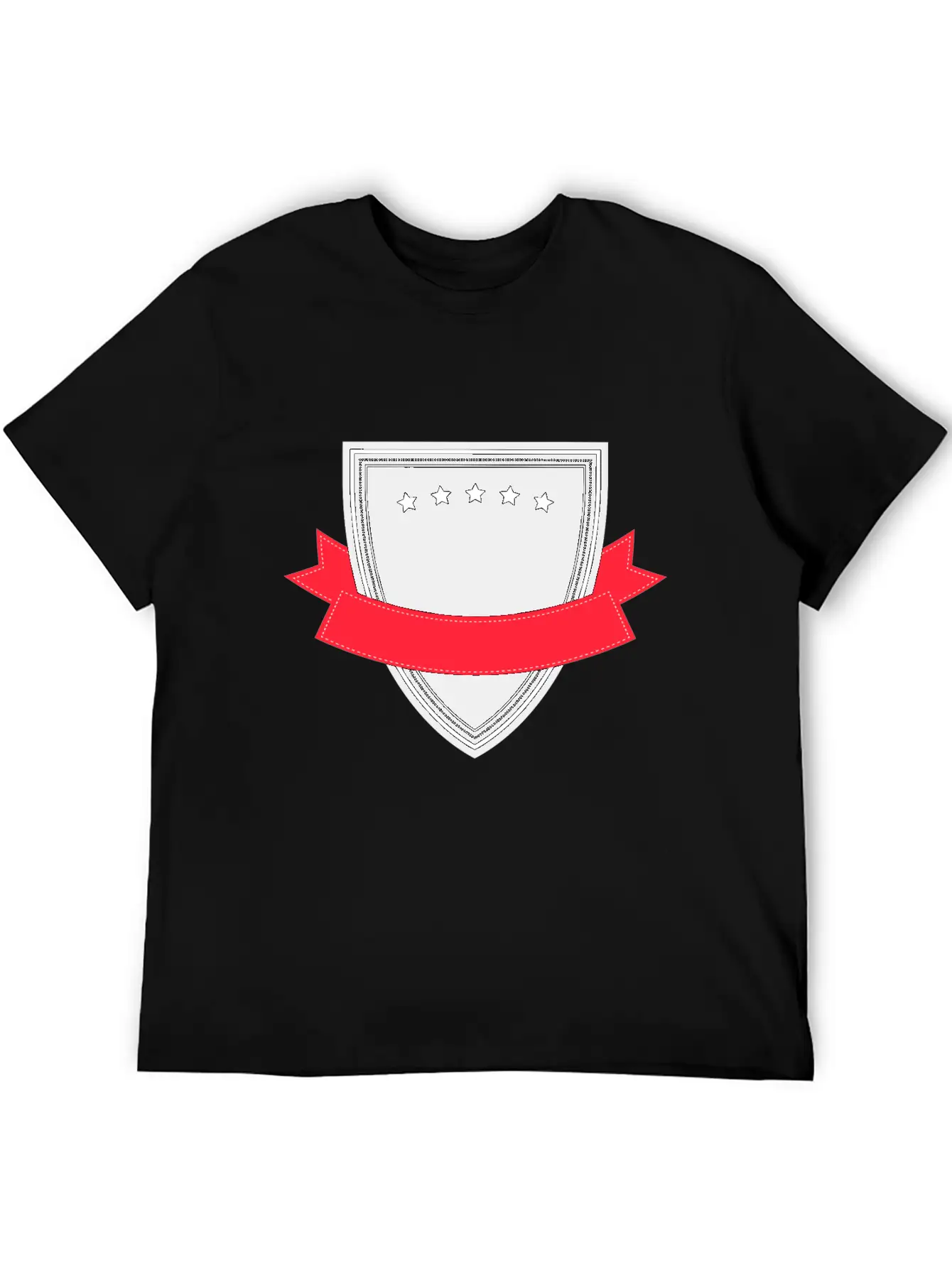 Emblem Banner Classic Cotton Tee – Unisex Comfort For Any Season