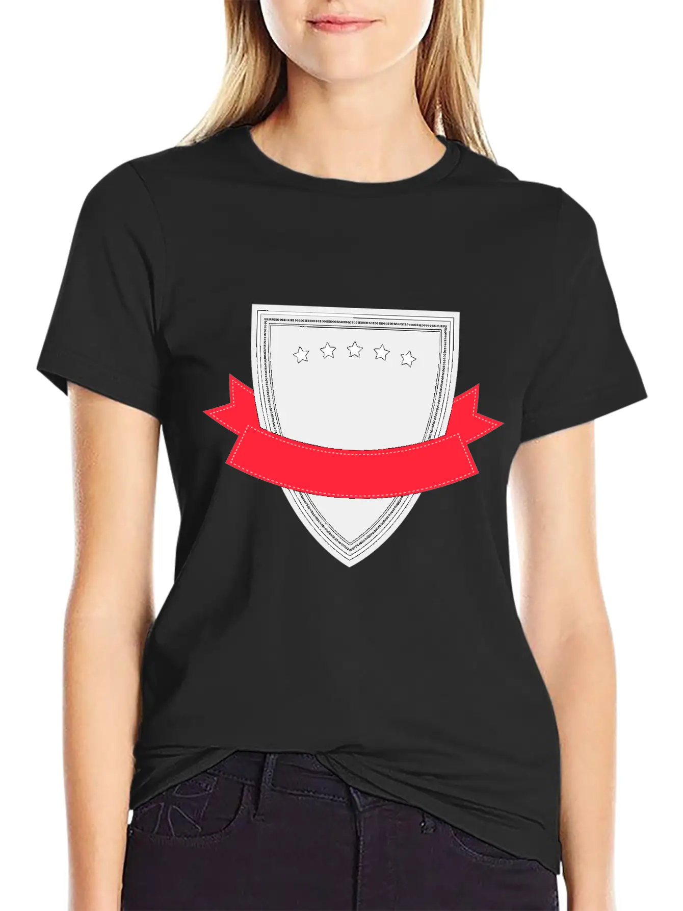 Emblem Banner Classic Cotton Tee – Unisex Comfort For Any Season
