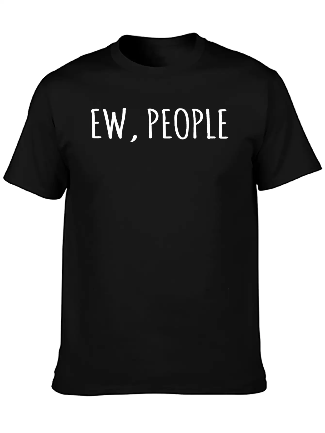 Ew People Essential Unisex Summer Tee – Soft Cotton Casual Fit