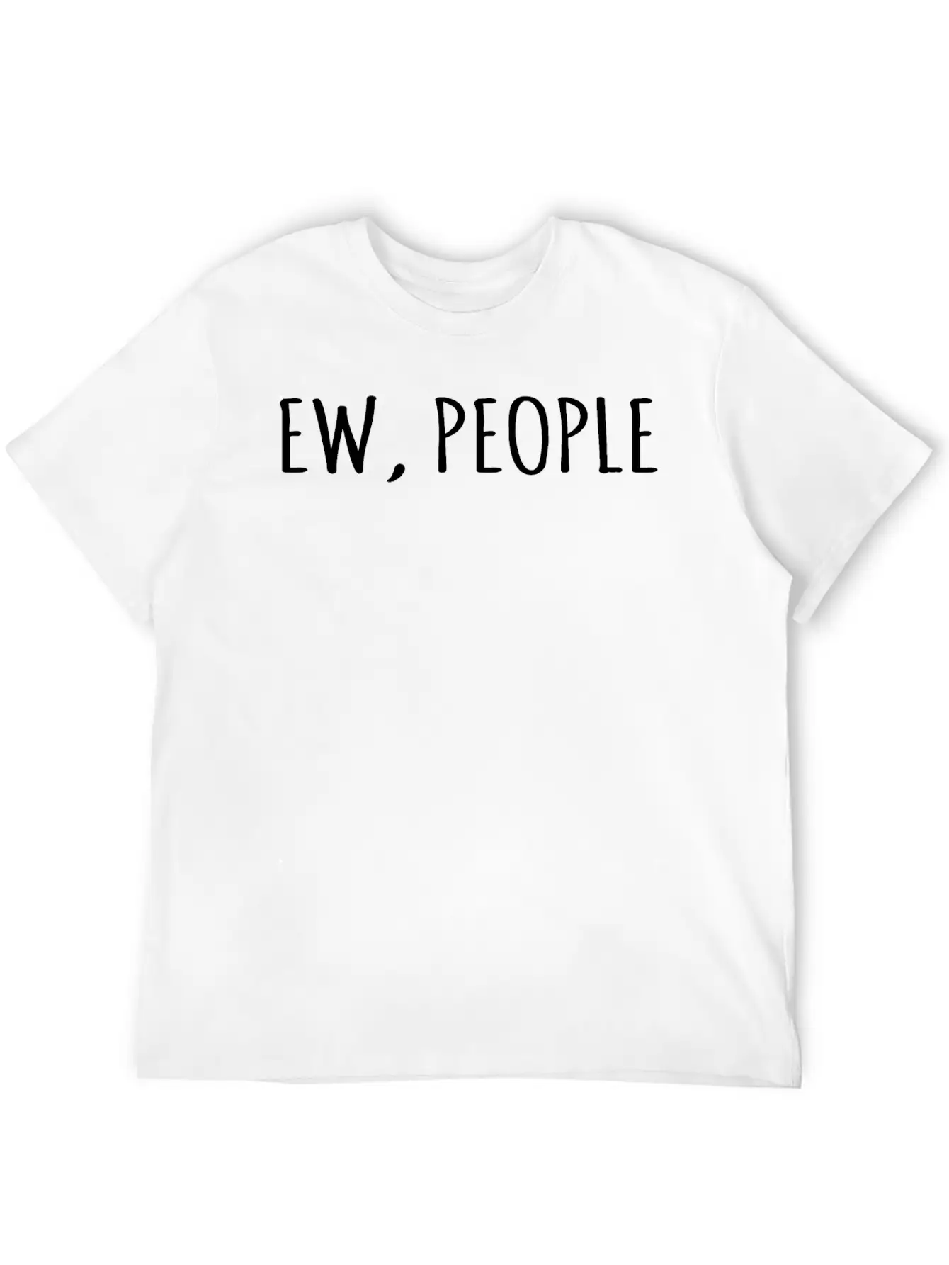 Ew People Essential Unisex Summer Tee – Soft Cotton Casual Fit
