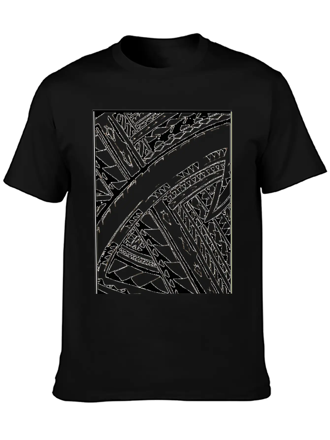 "Fili" Samoan Tribal Art By Sku Unisex Short Sleeve Soft Cotton T-Shirt – Casual Everyday Wear