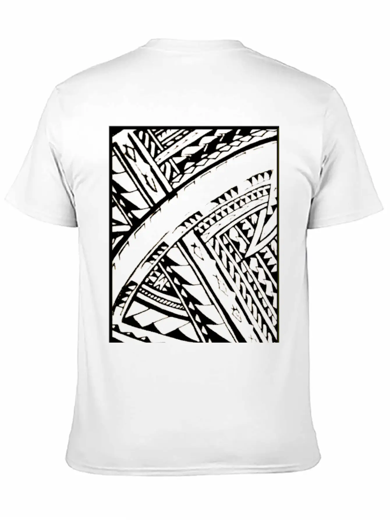 "Fili" Samoan Tribal Art By Sku Unisex Short Sleeve Soft Cotton T-Shirt – Casual Everyday Wear