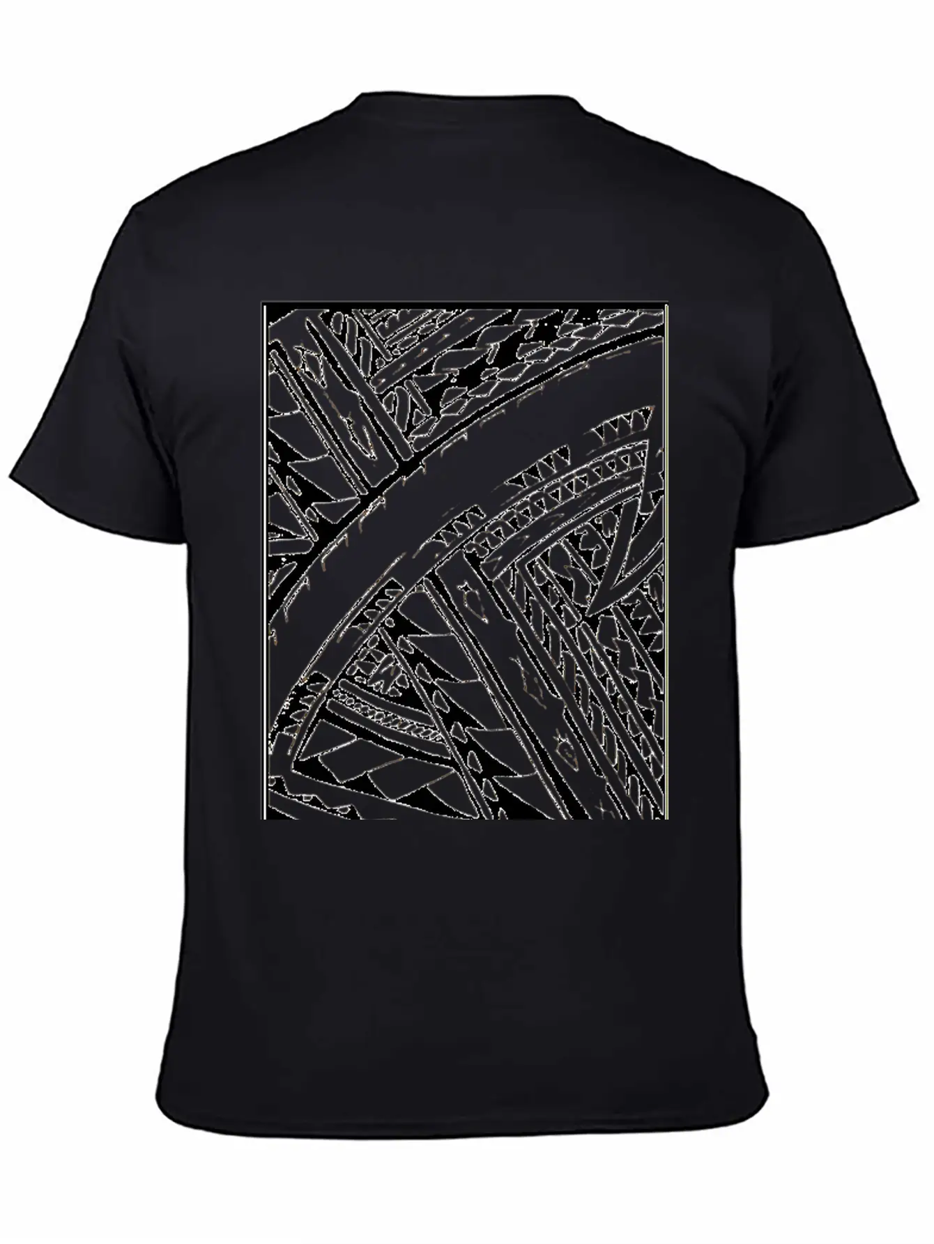 "Fili" Samoan Tribal Art By Sku Unisex Short Sleeve Soft Cotton T-Shirt – Casual Everyday Wear