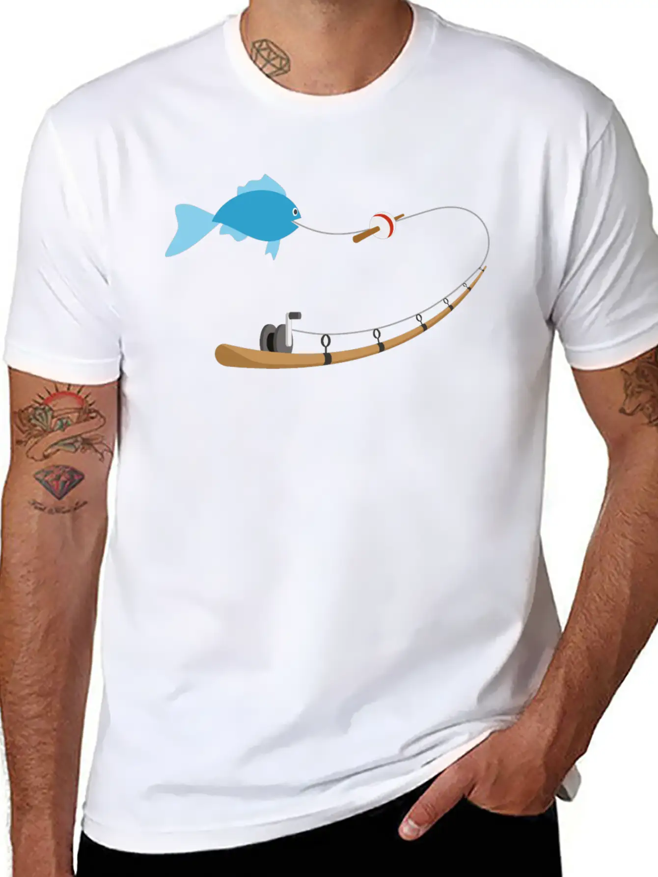Fish On The Hook Kids Shirt Classic Cotton Tee – Unisex Comfort For Any Season