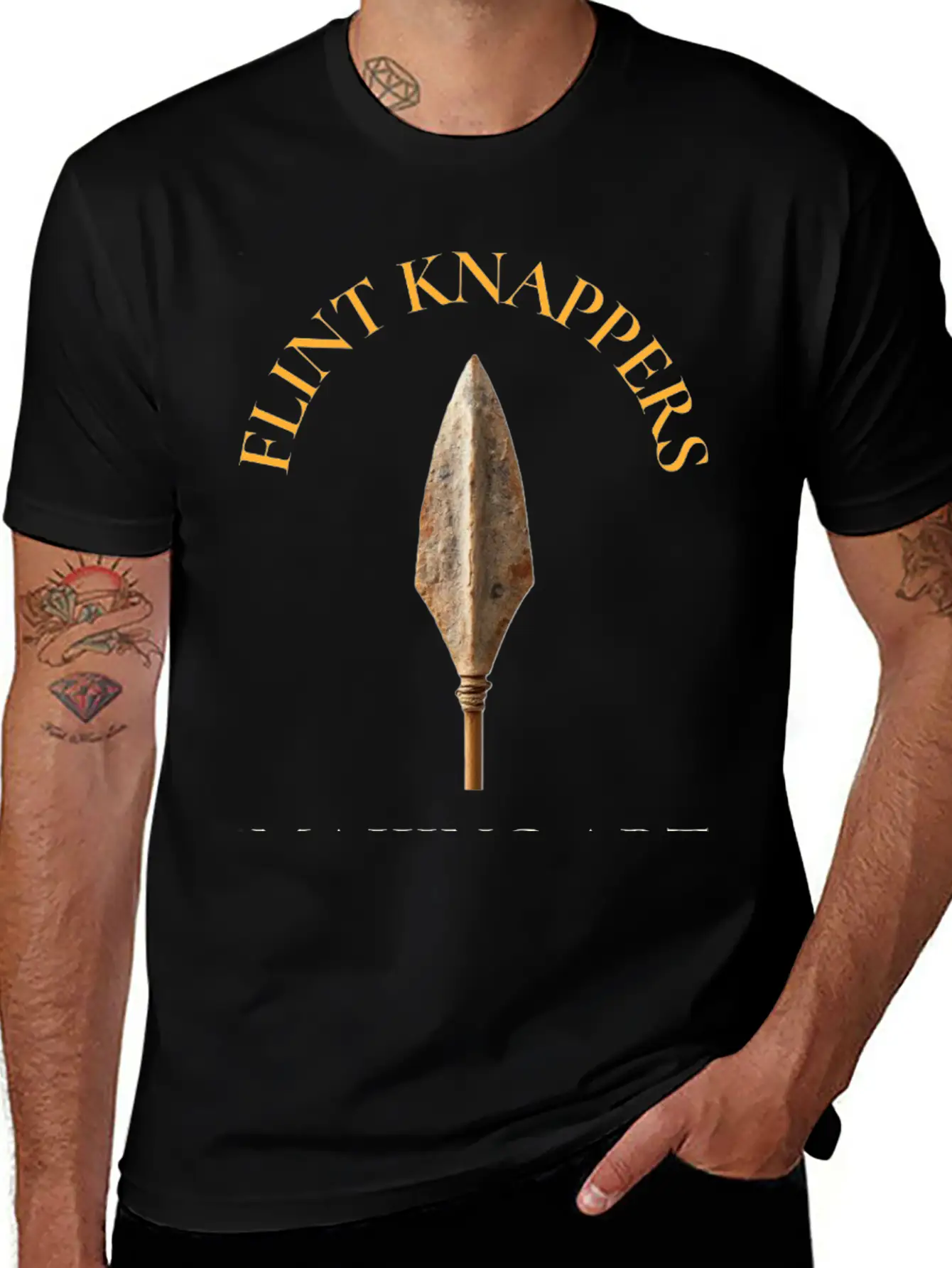 Flint Knappers: Making Art With A Point Classic Cotton Tee – Unisex Comfort For Any Season