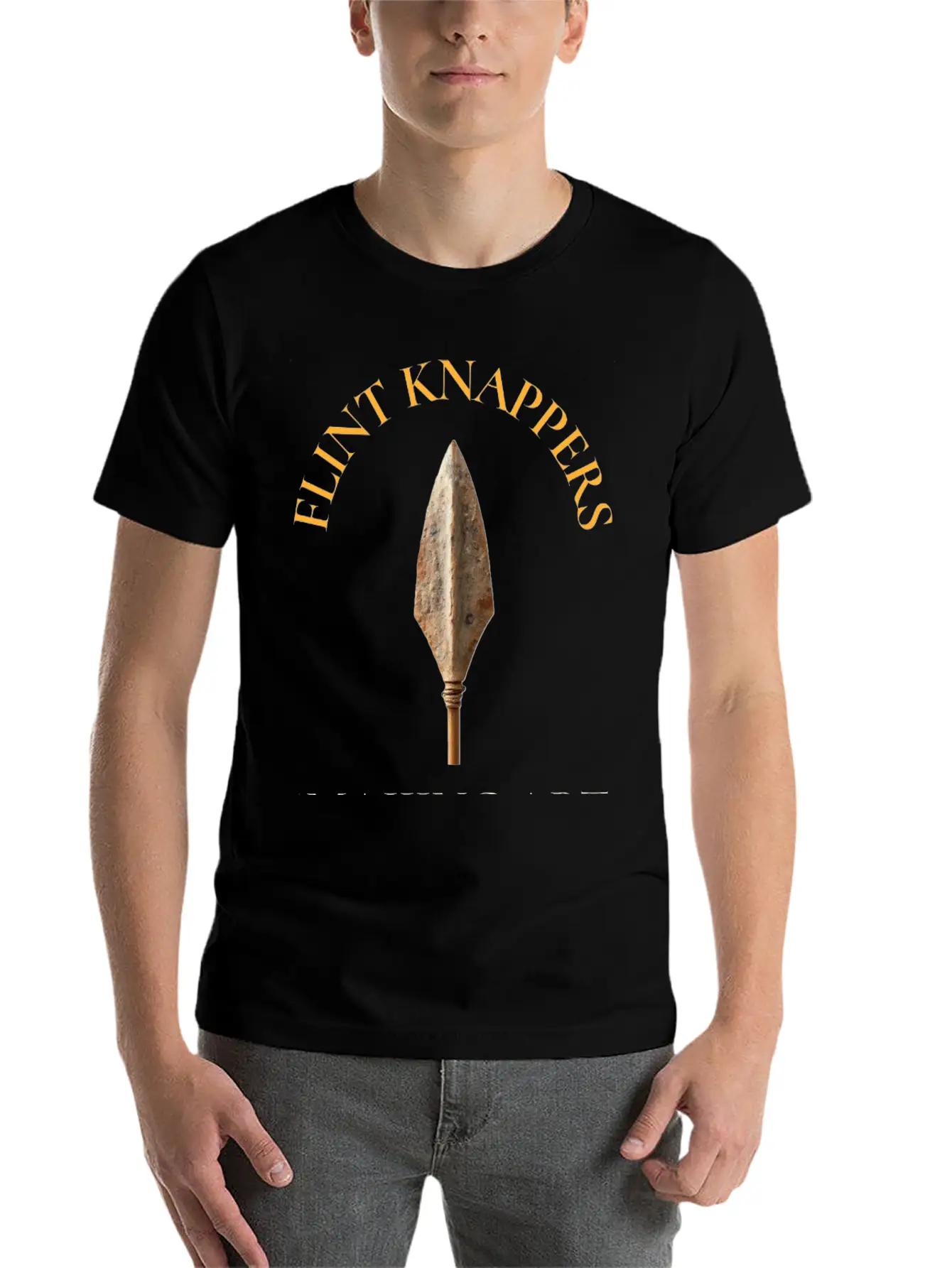 Flint Knappers: Making Art With A Point Classic Cotton Tee – Unisex Comfort For Any Season