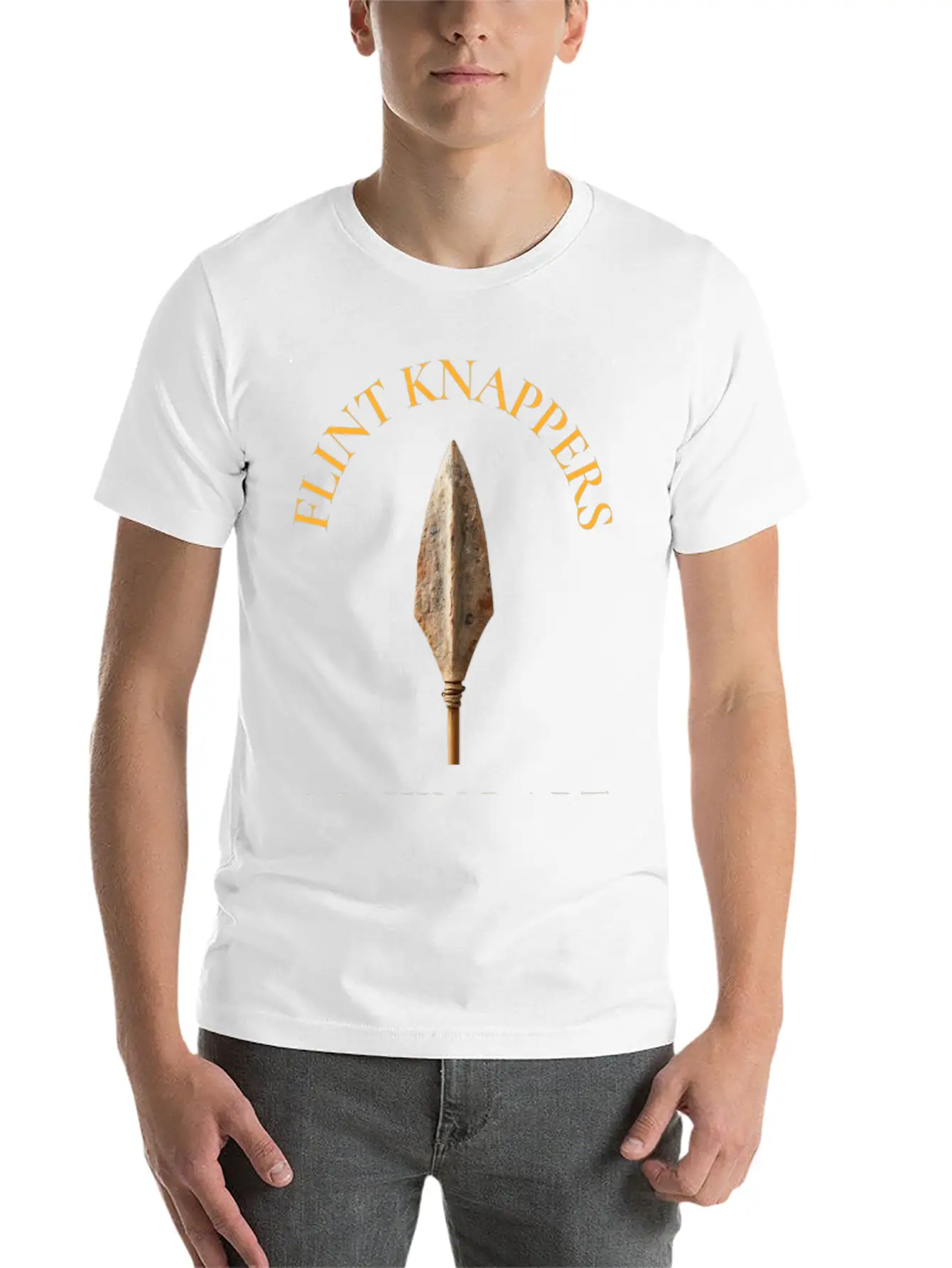 Flint Knappers: Making Art With A Point Classic Cotton Tee – Unisex Comfort For Any Season