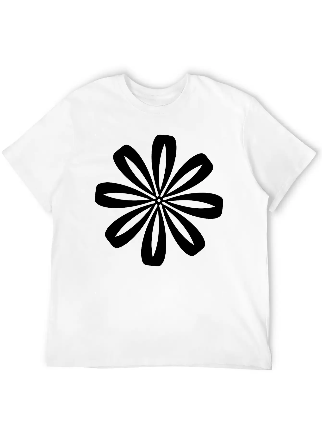 Flower Love Casual Graphic T-Shirt – Simple And Comfortable Daily Wear