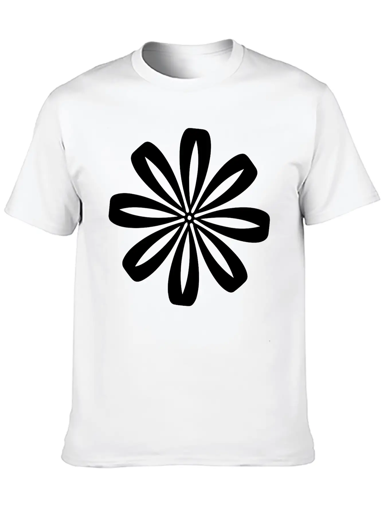 Flower Love Casual Graphic T-Shirt – Simple And Comfortable Daily Wear