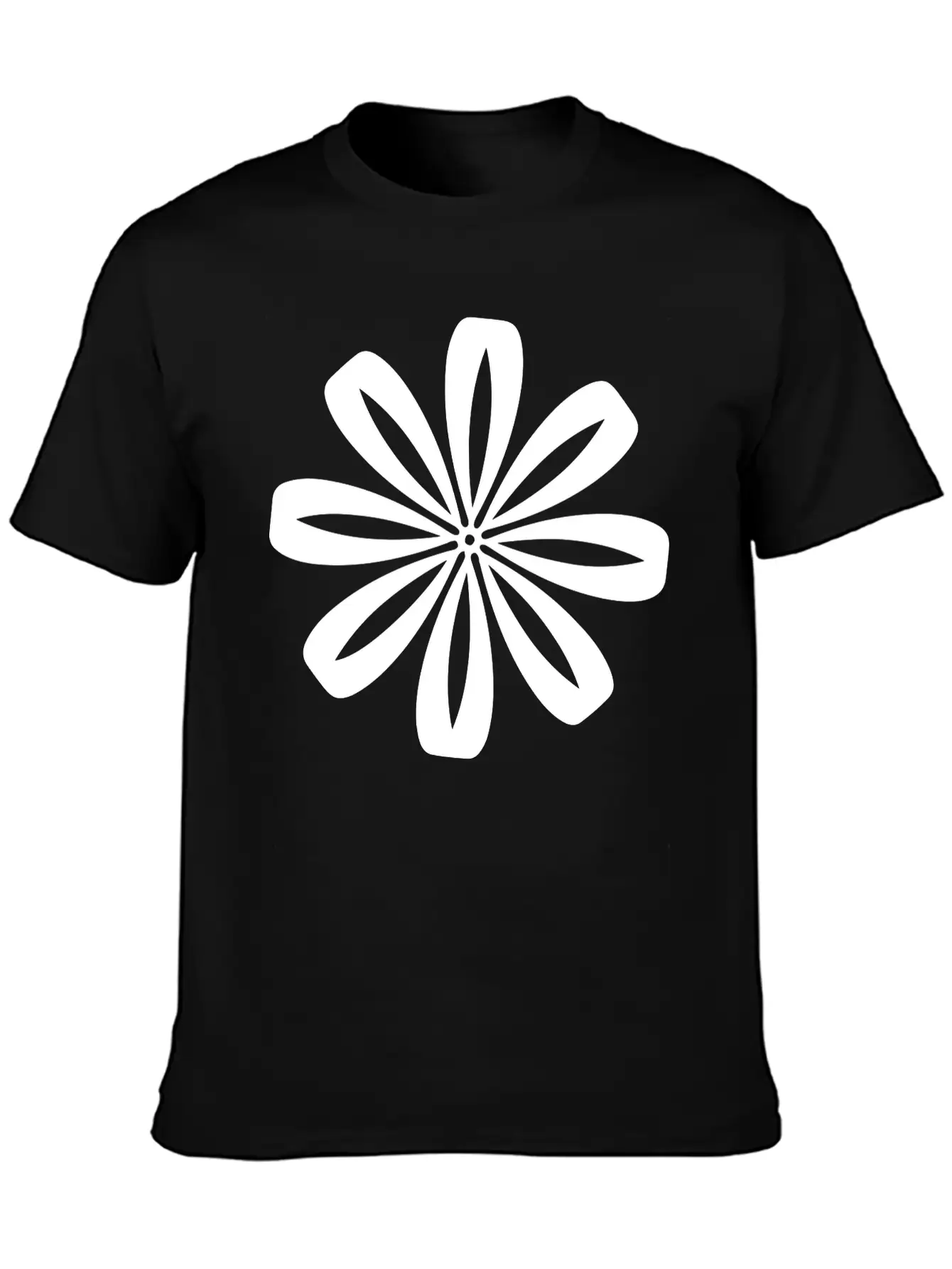 Flower Love Casual Graphic T-Shirt – Simple And Comfortable Daily Wear