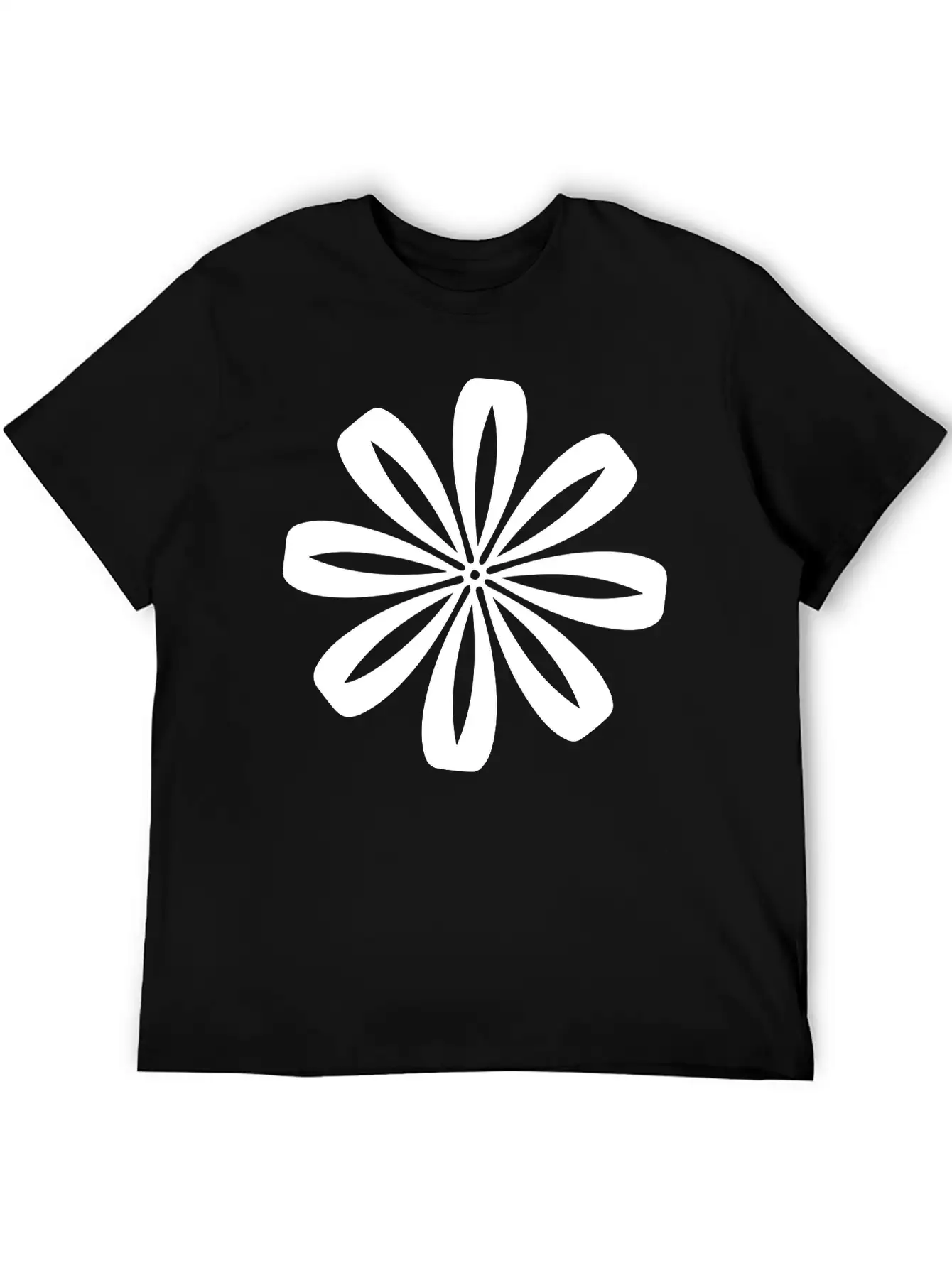 Flower Love Casual Graphic T-Shirt – Simple And Comfortable Daily Wear