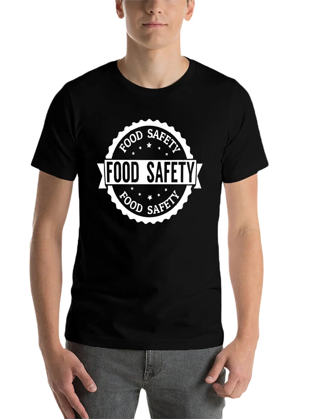 Food Safety Food Casual Graphic T-Shirt – Simple And Comfortable Daily Wear