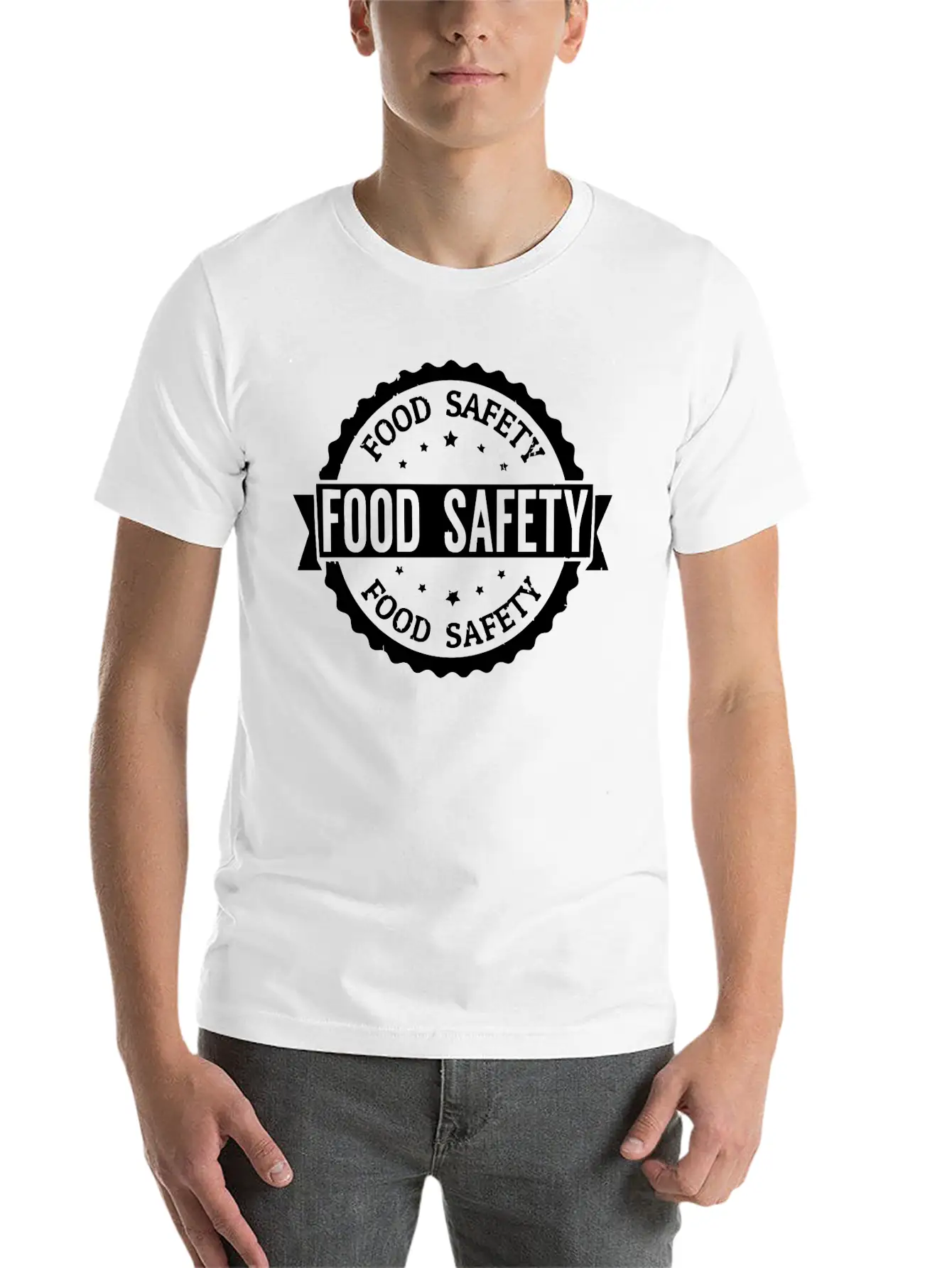 Food Safety Food Casual Graphic T-Shirt – Simple And Comfortable Daily Wear