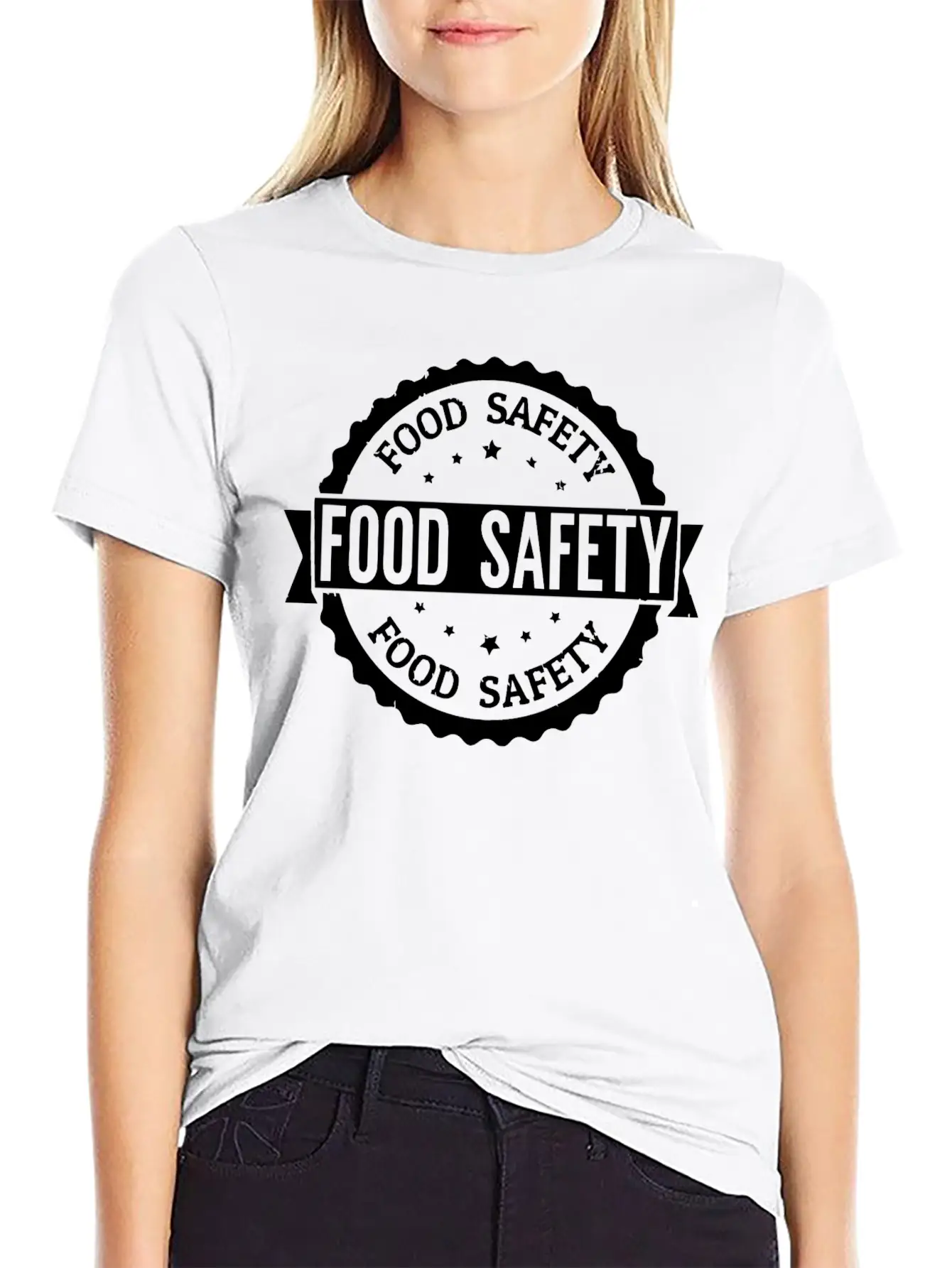 Food Safety Food Casual Graphic T-Shirt – Simple And Comfortable Daily Wear