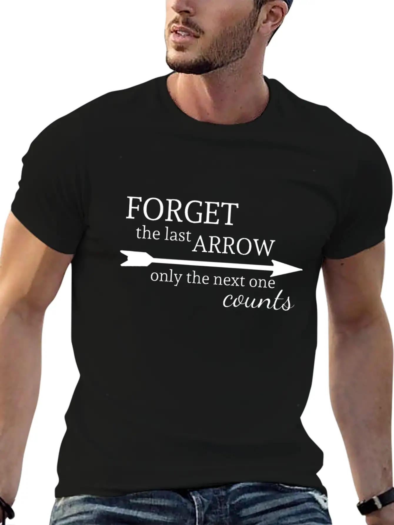 Forget The Last Arrow Archery Design Classic Cotton Tee – Unisex Comfort For Any Season