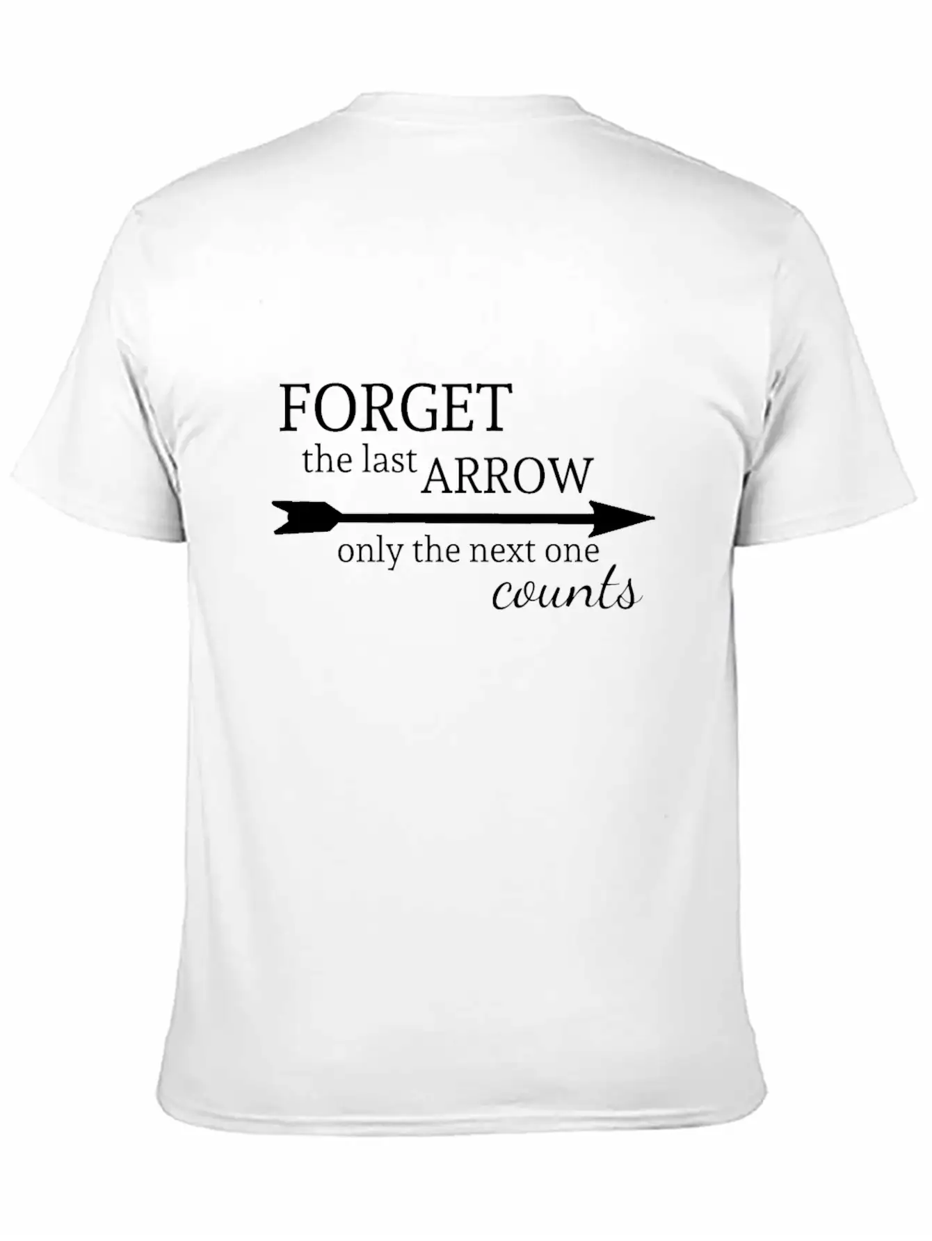 Forget The Last Arrow Archery Design Classic Cotton Tee – Unisex Comfort For Any Season