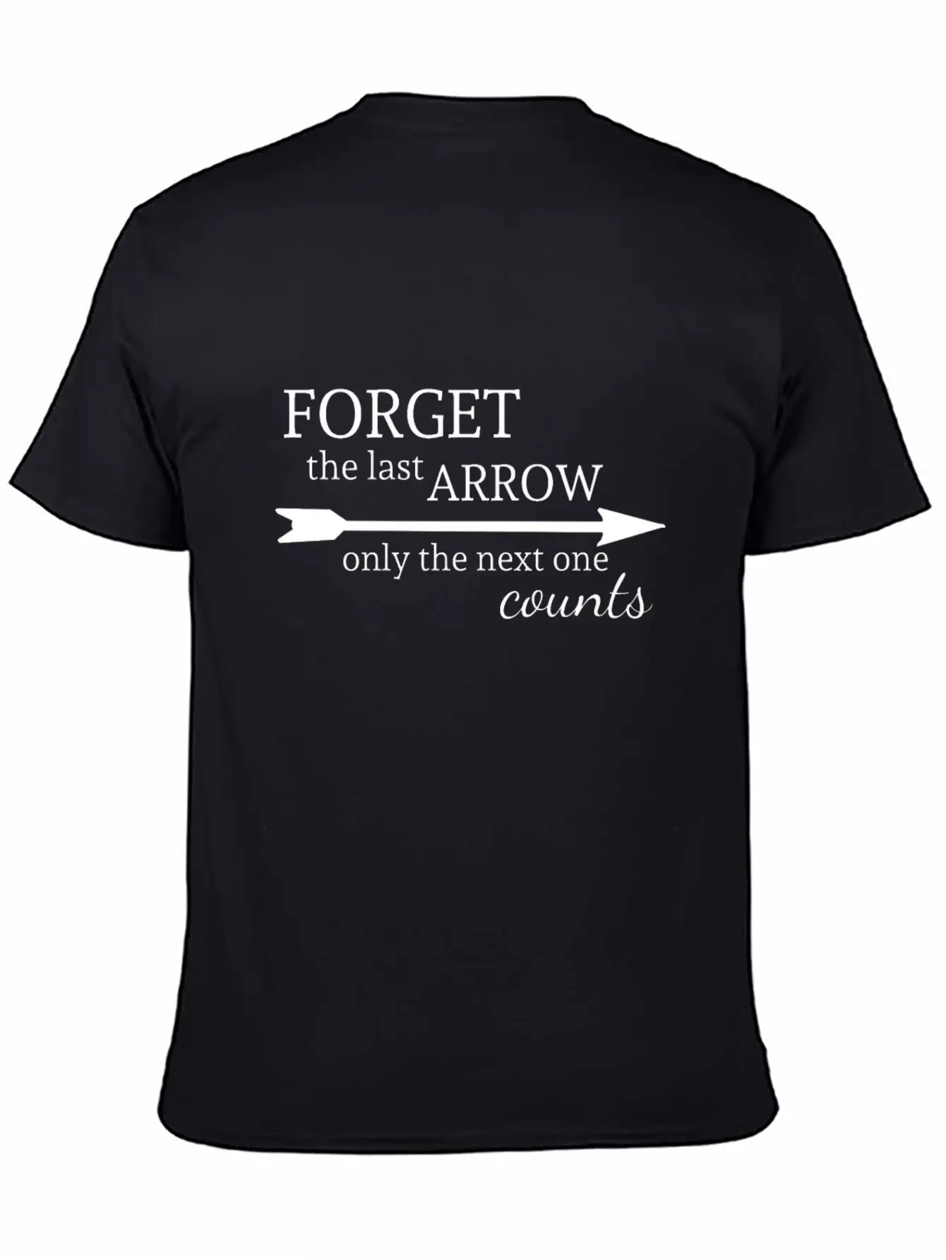 Forget The Last Arrow Archery Design Classic Cotton Tee – Unisex Comfort For Any Season
