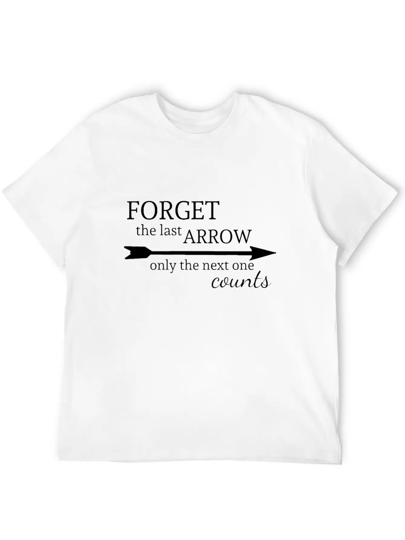 Forget The Last Arrow Archery Design Classic Cotton Tee – Unisex Comfort For Any Season