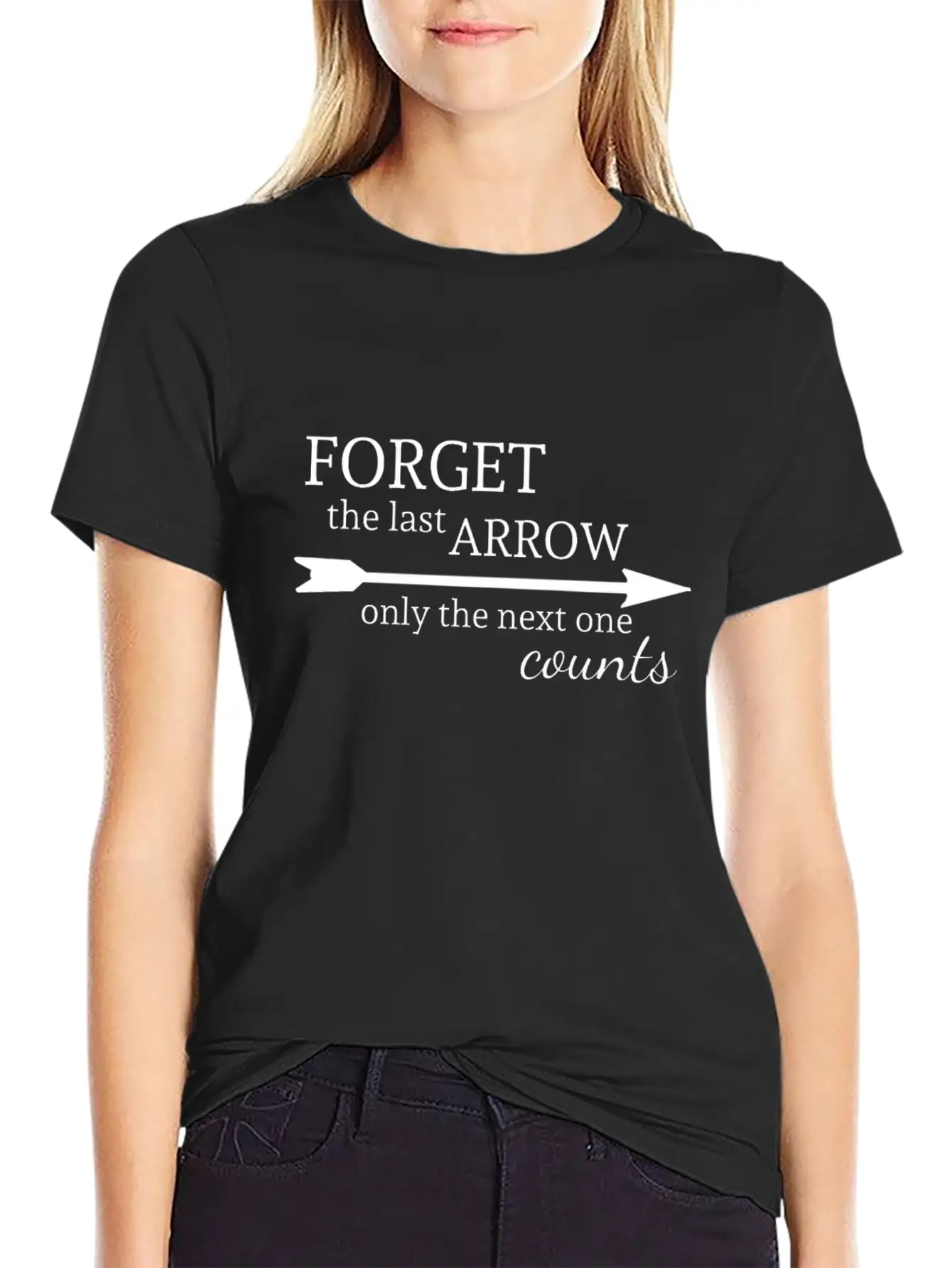 Forget The Last Arrow Archery Design Classic Cotton Tee – Unisex Comfort For Any Season