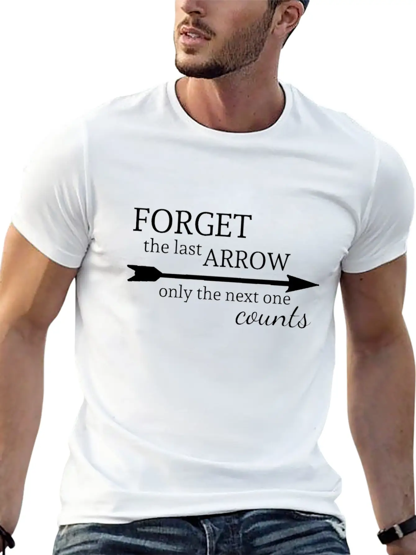 Forget The Last Arrow Archery Design Classic Cotton Tee – Unisex Comfort For Any Season