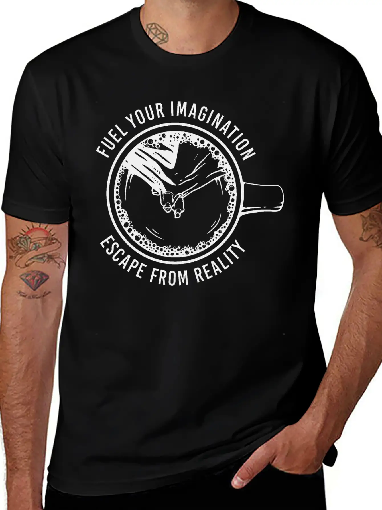 Fuel You Imagination T-Shirt Classic Cotton Tee – Unisex Comfort For Any Season