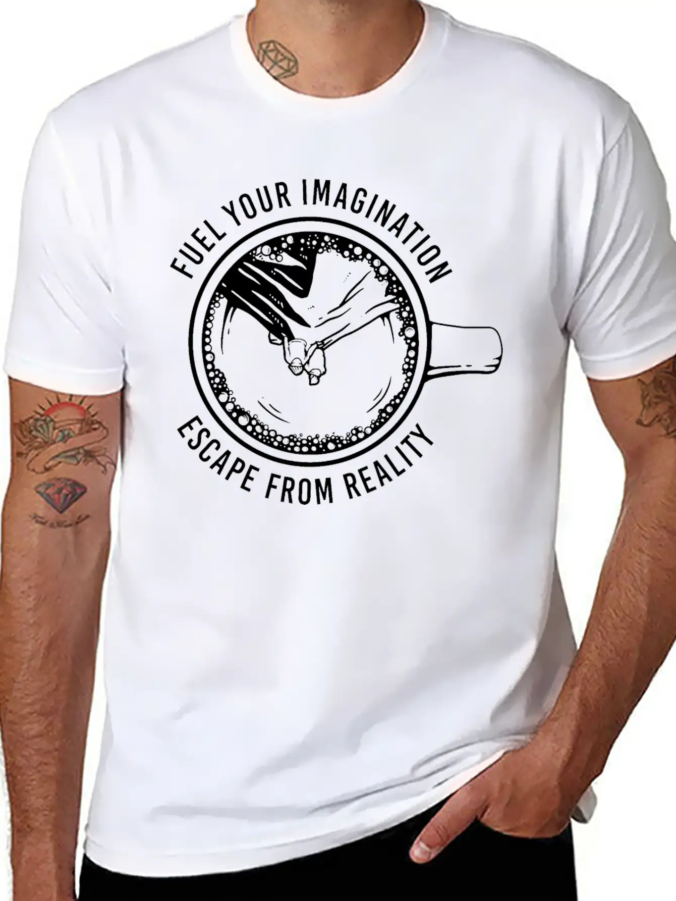 Fuel You Imagination T-Shirt Classic Cotton Tee – Unisex Comfort For Any Season