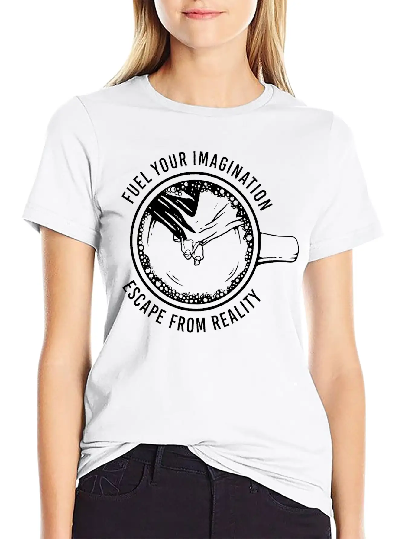 Fuel You Imagination T-Shirt Classic Cotton Tee – Unisex Comfort For Any Season