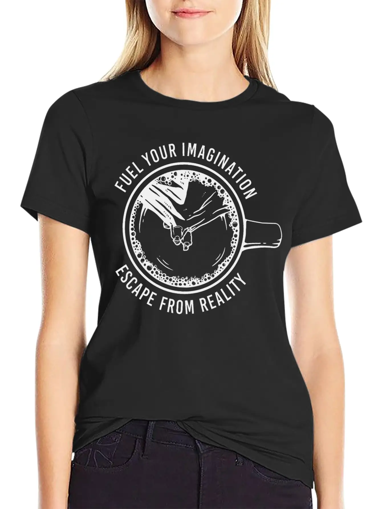 Fuel You Imagination T-Shirt Classic Cotton Tee – Unisex Comfort For Any Season