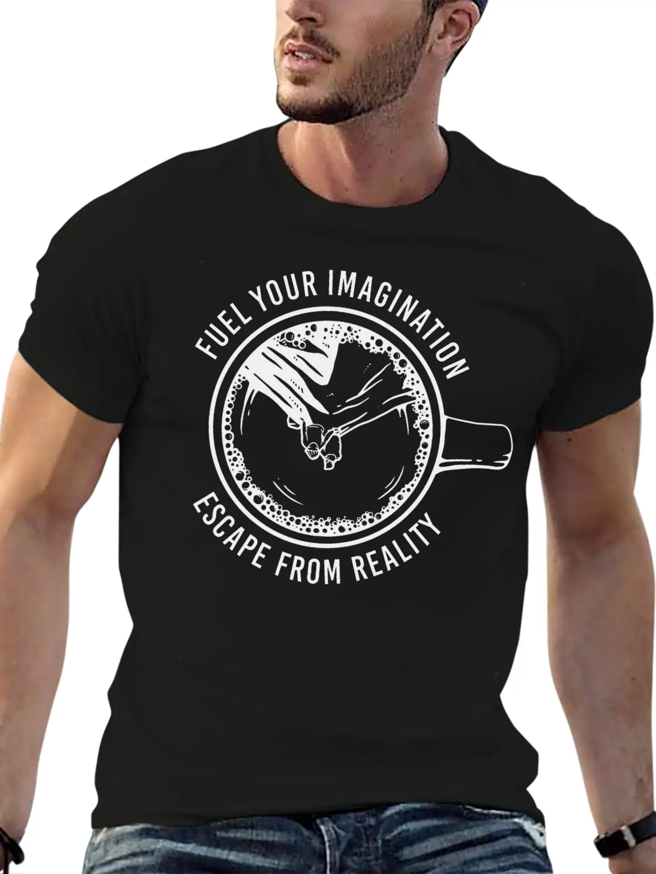 Fuel You Imagination T-Shirt Classic Cotton Tee – Unisex Comfort For Any Season