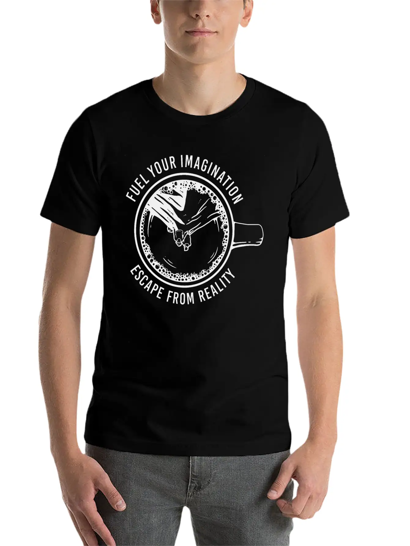 Fuel You Imagination T-Shirt Classic Cotton Tee – Unisex Comfort For Any Season